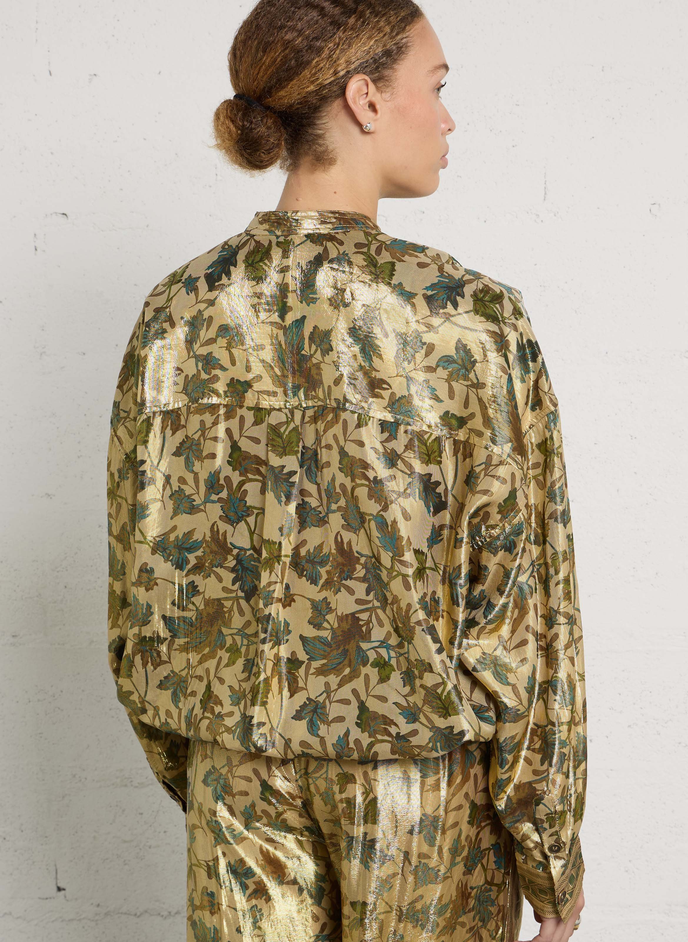 Loose-fit printed blouse MES DEMOISELLES Multicolored