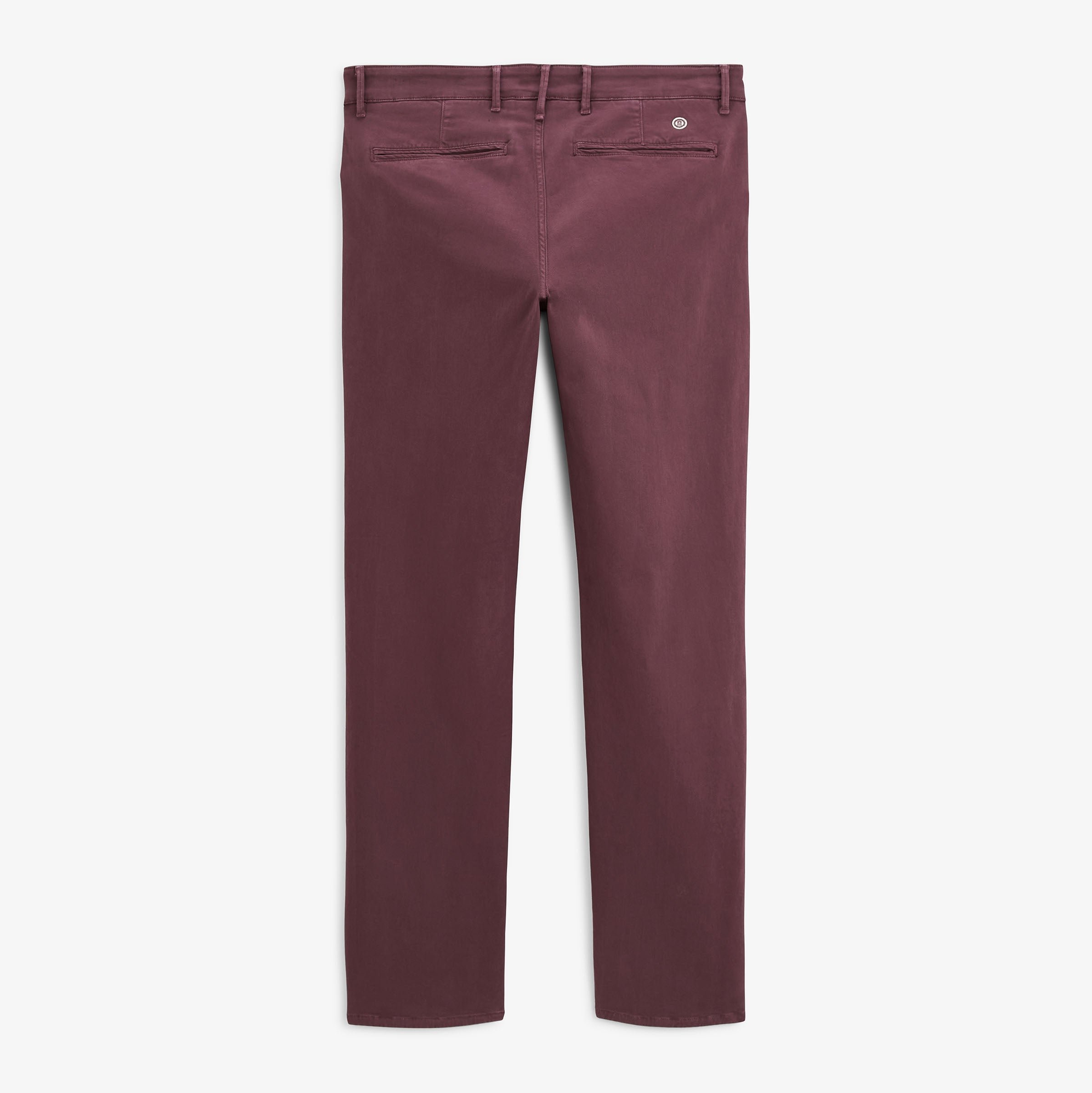 Stretch cotton chino with comfortable fit SERGE BLANCO Red