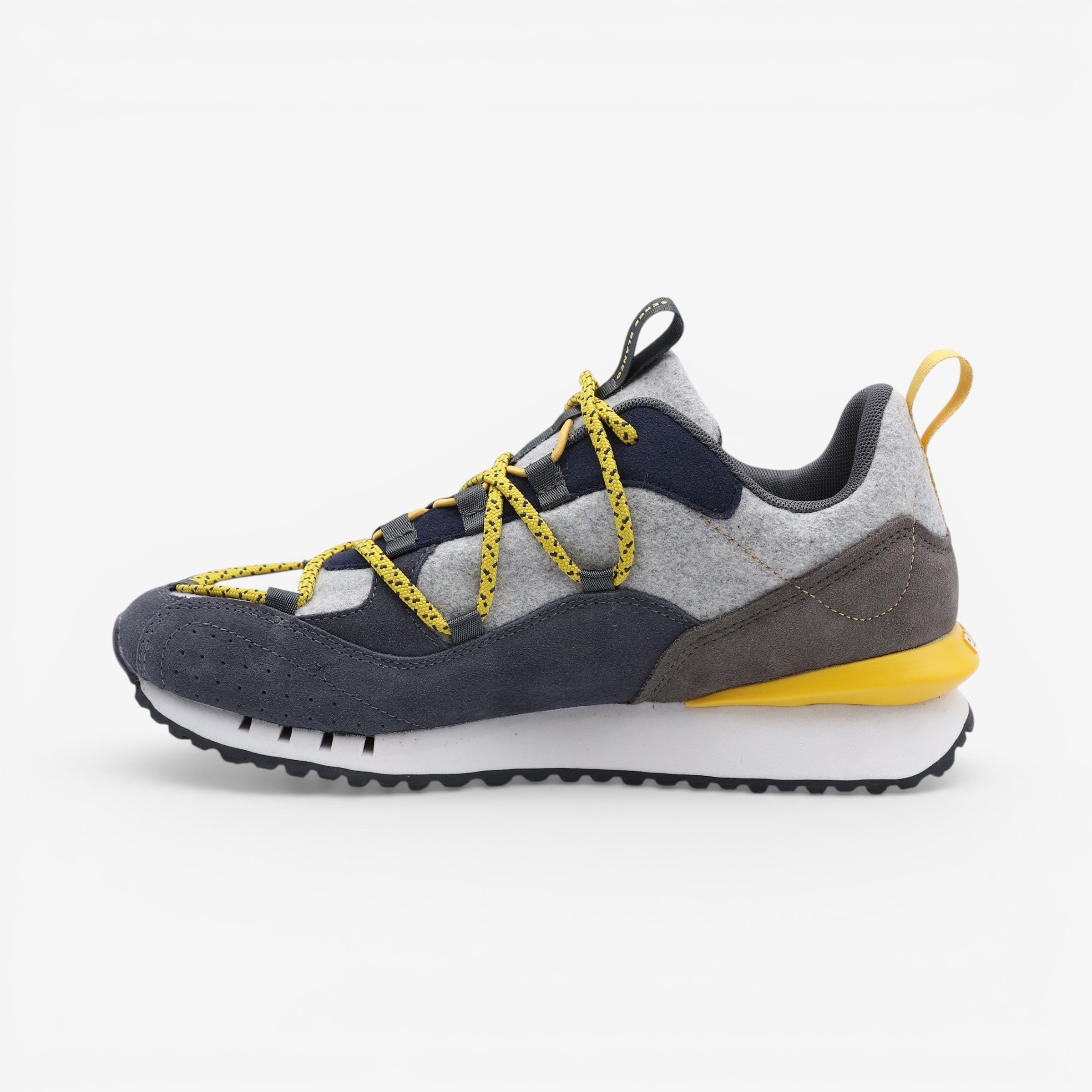 Asphalt grey Apollo sneakers SERGE BLANCO Grey