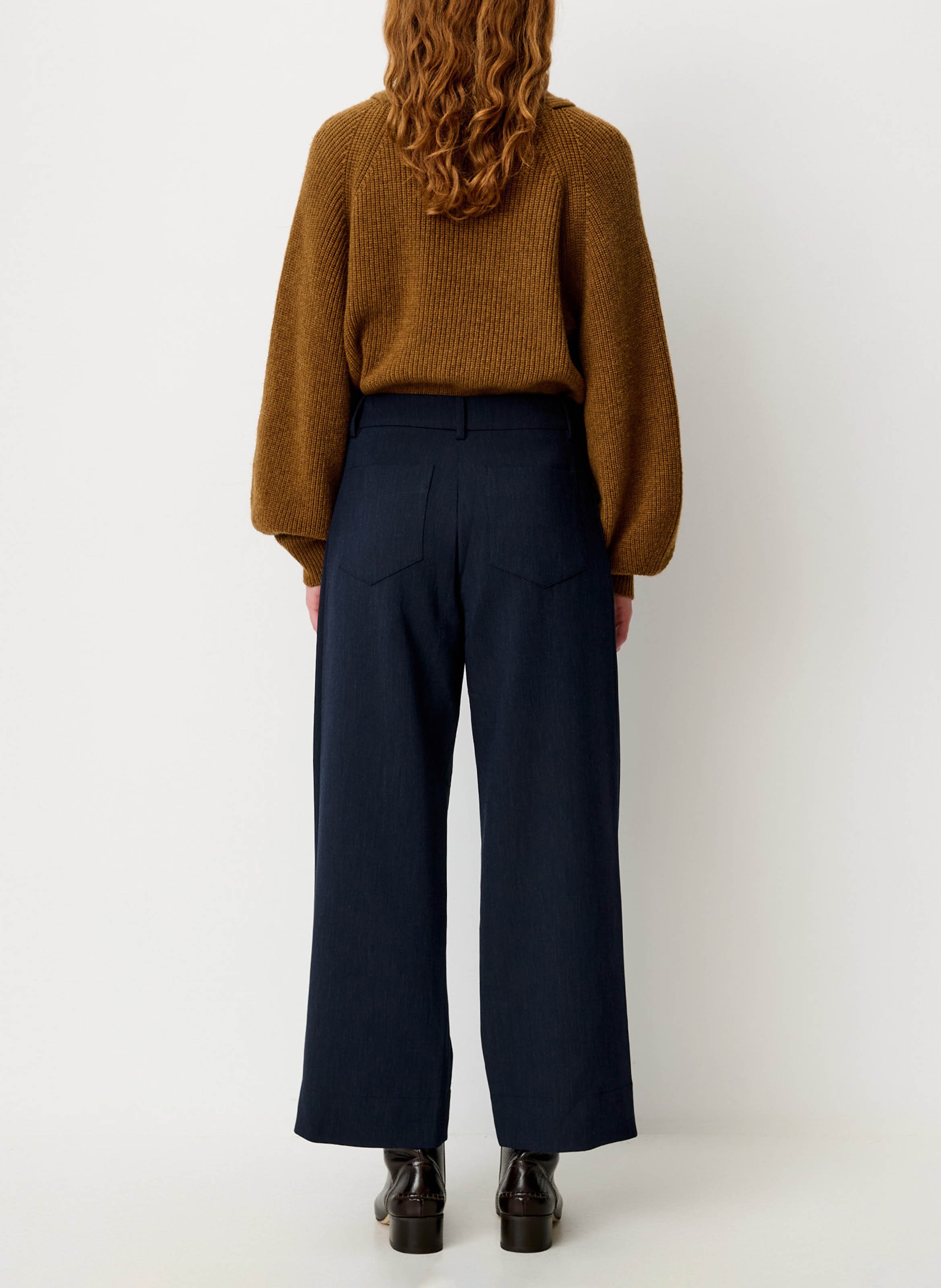 Bundfaltenhose SESSUN Blau