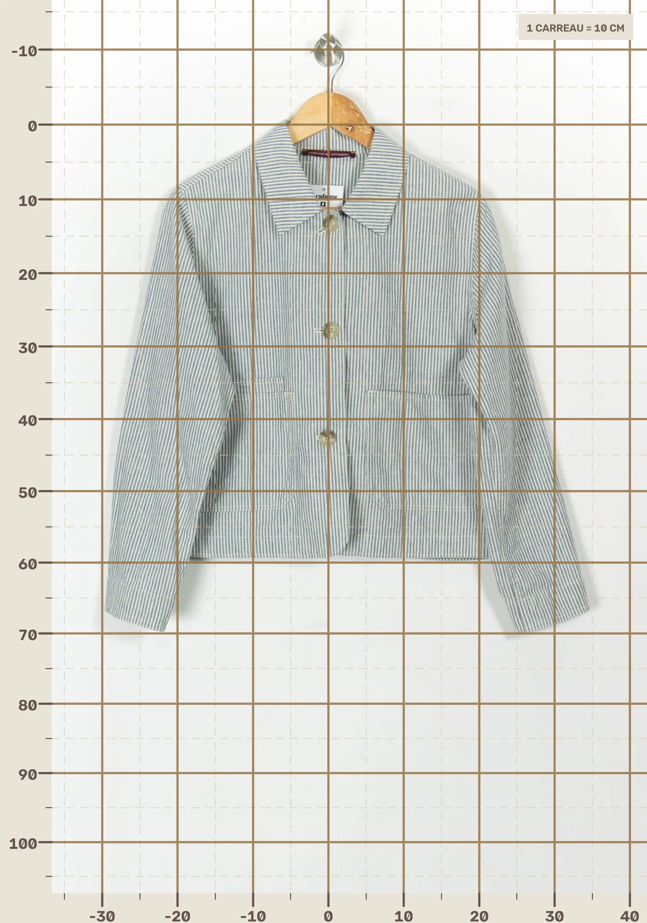 Jacket COMPTOIR DES COTONNIERS - Seconde main Blue