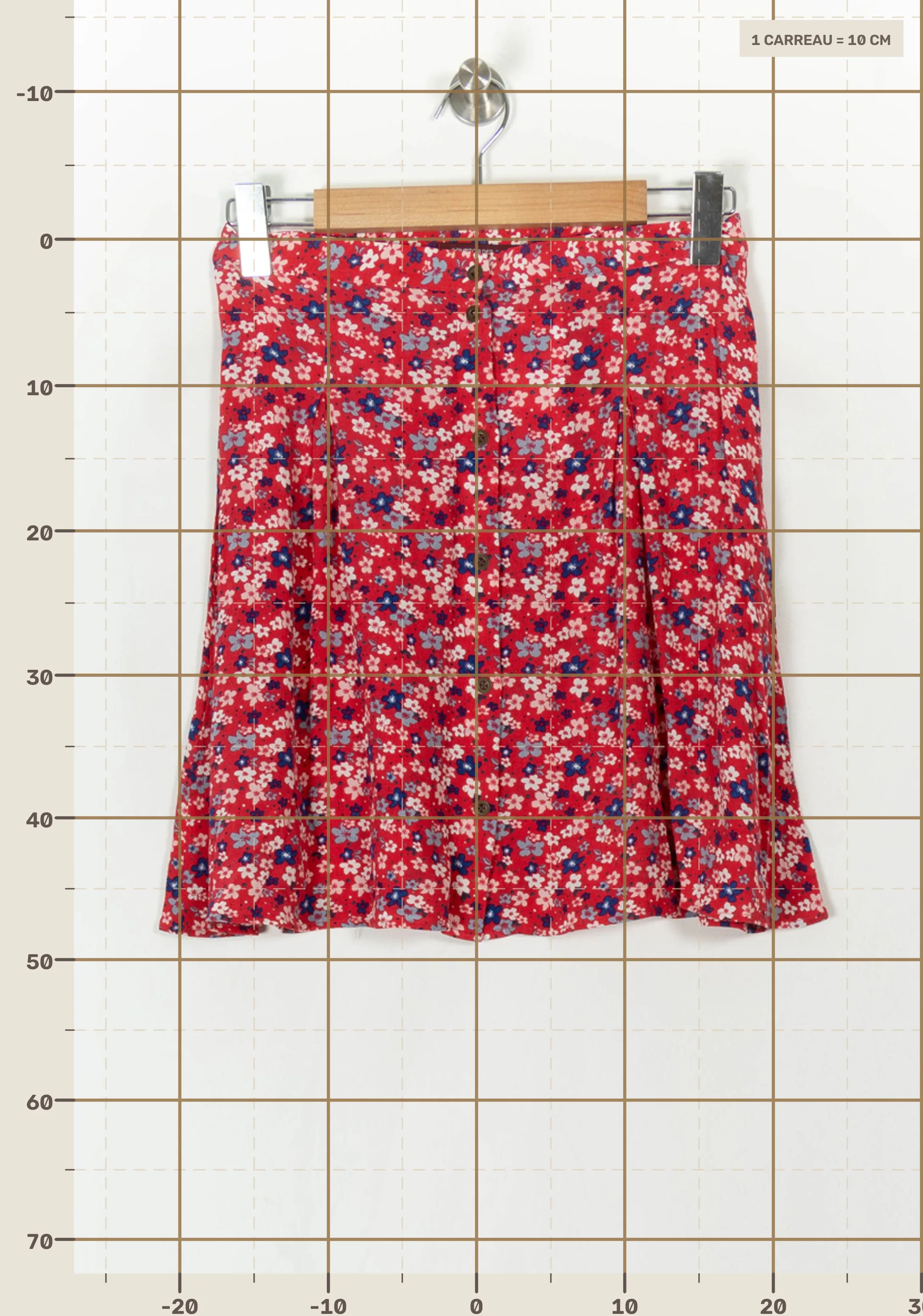 Short & midi skirt COMPTOIR DES COTONNIERS - Seconde main Multicolored