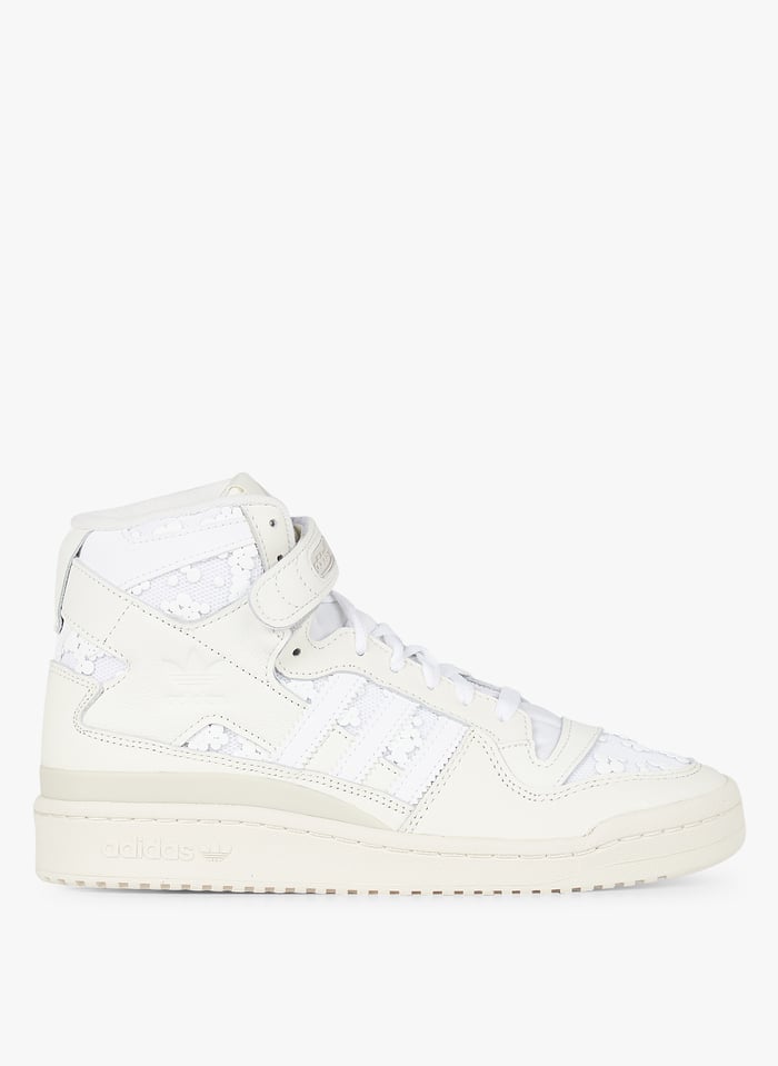 Adidas hoge sneakers dames wit sales