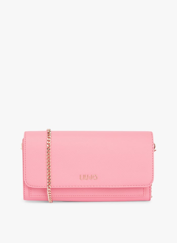 Portafoglio liu jo sales rosa