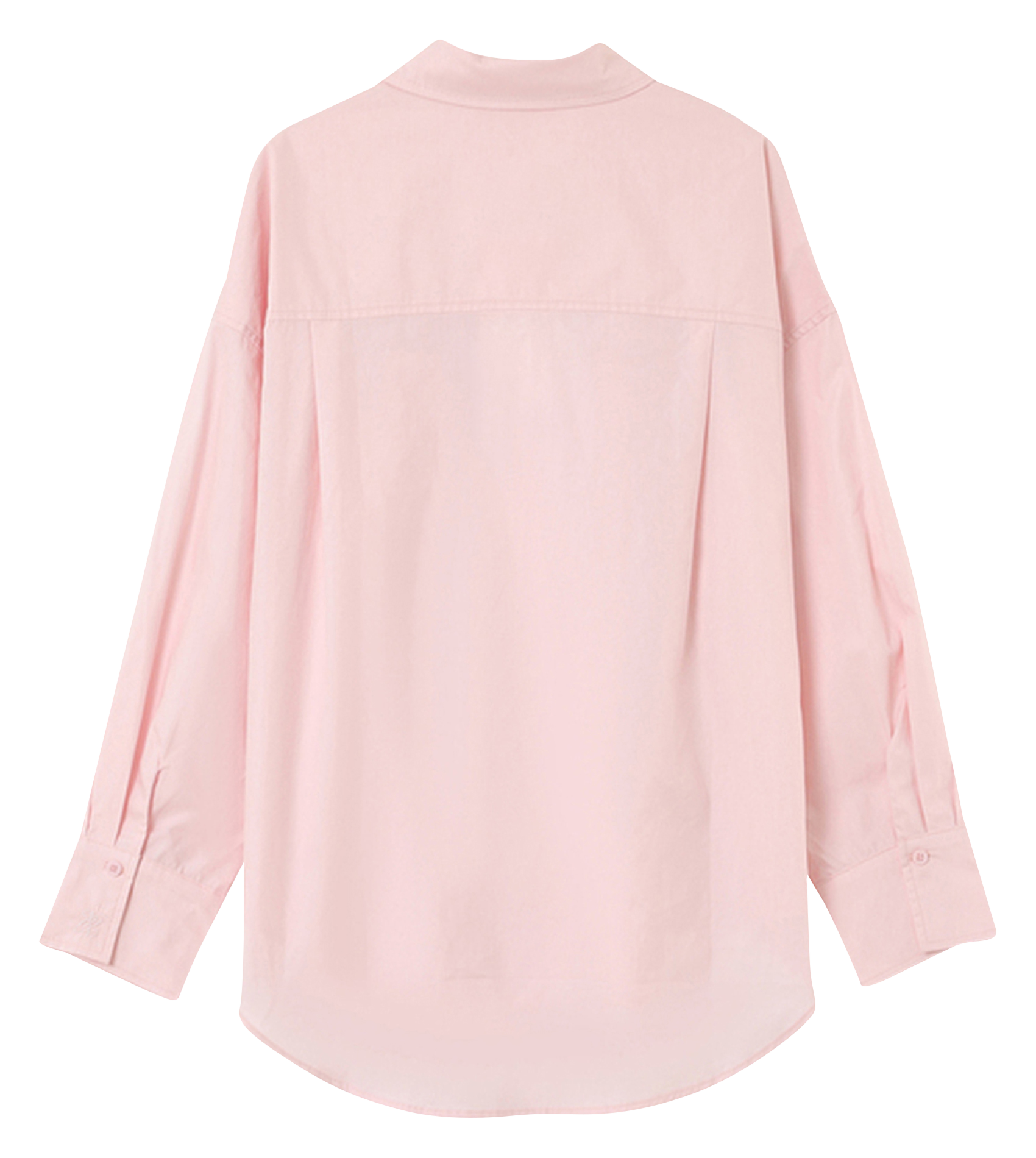Oversized button-up shirt GRACE ET MILA Pink