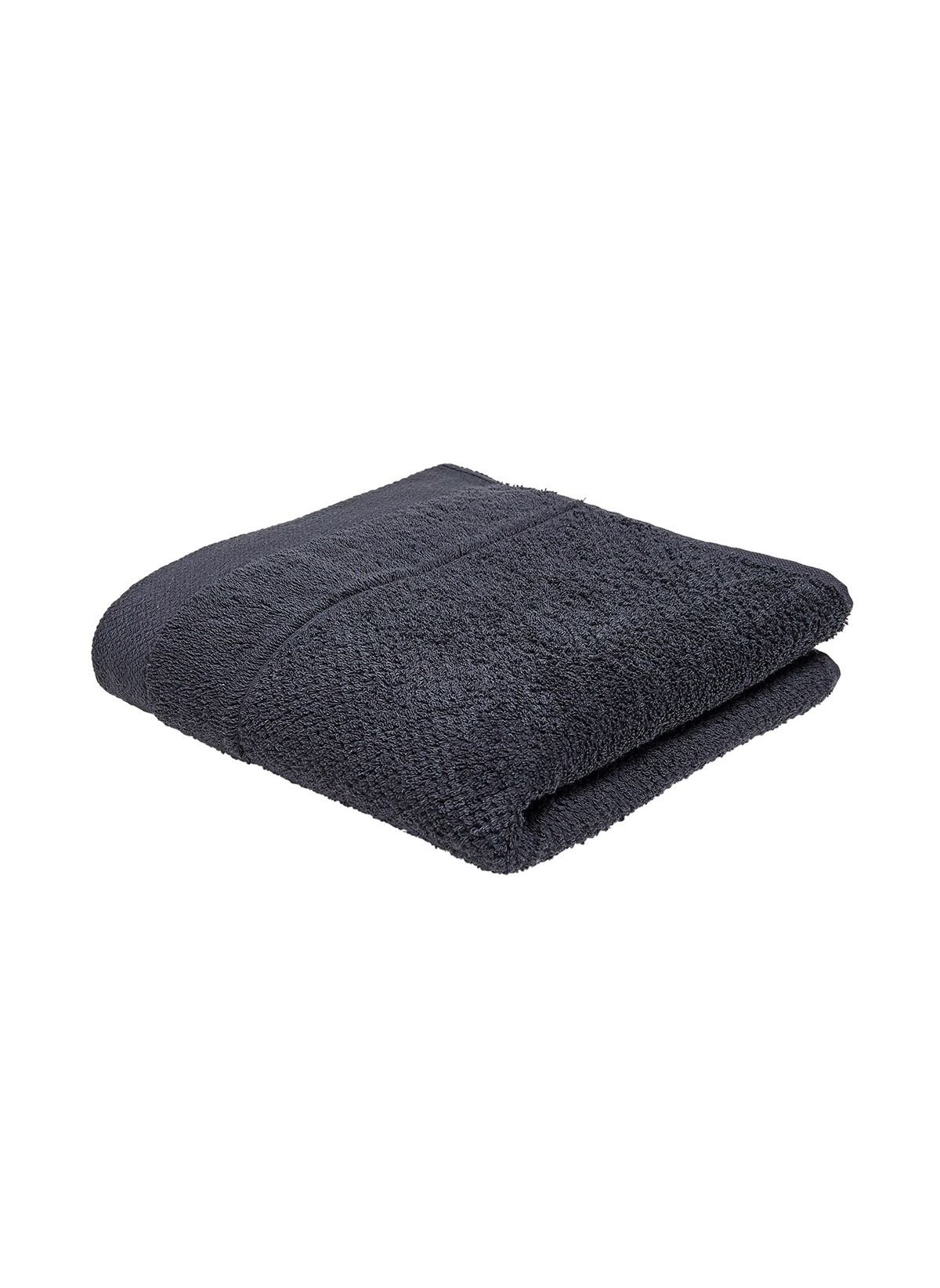 Solid color cotton bath towel TODAY LINGE DE MAISON Grey