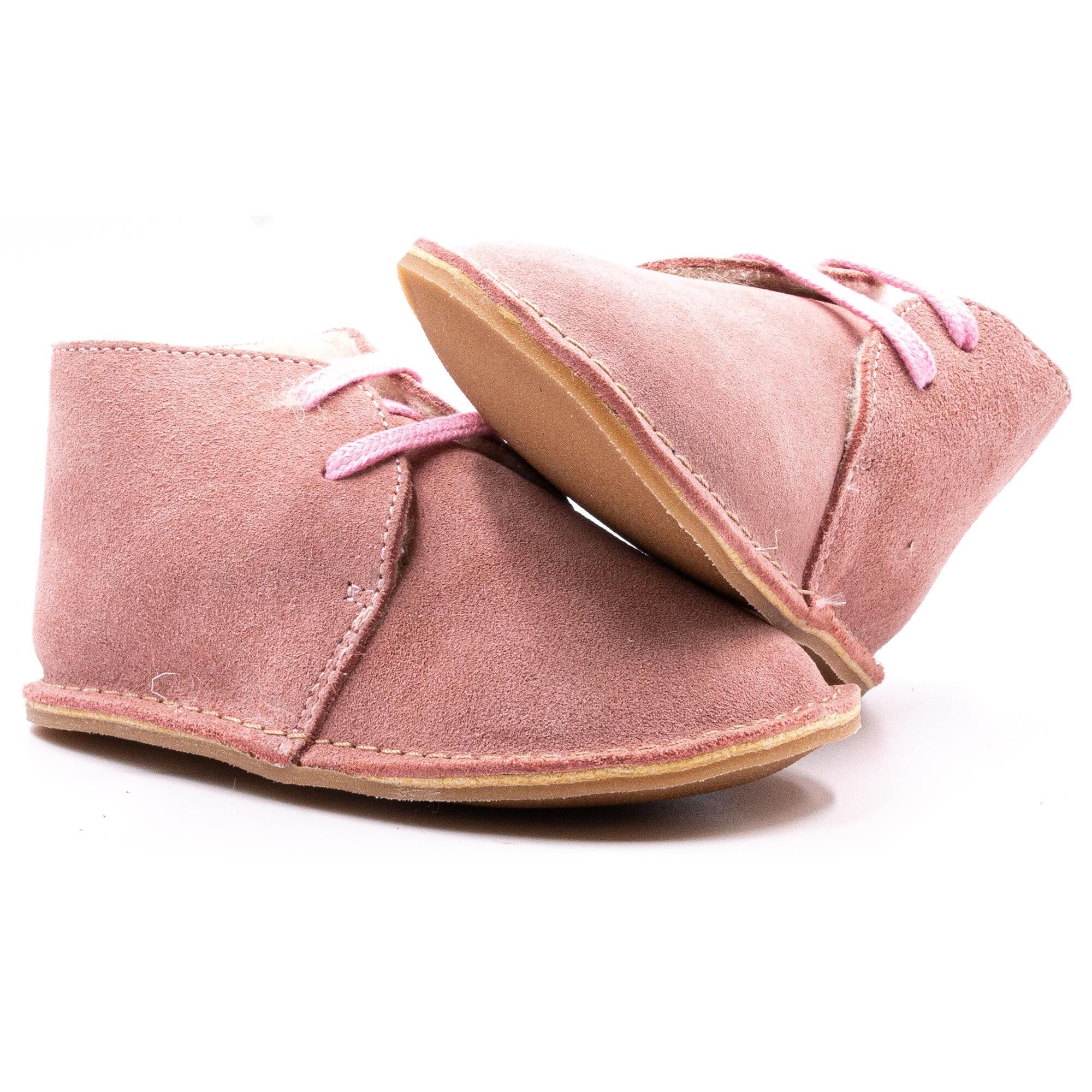 Baby lined slipper Boni & Sidonie Pink