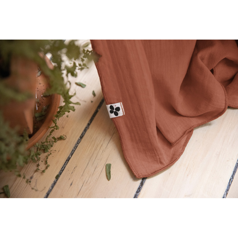 Blackout and Thermal Curtains L'EFFET PAPILLON Red