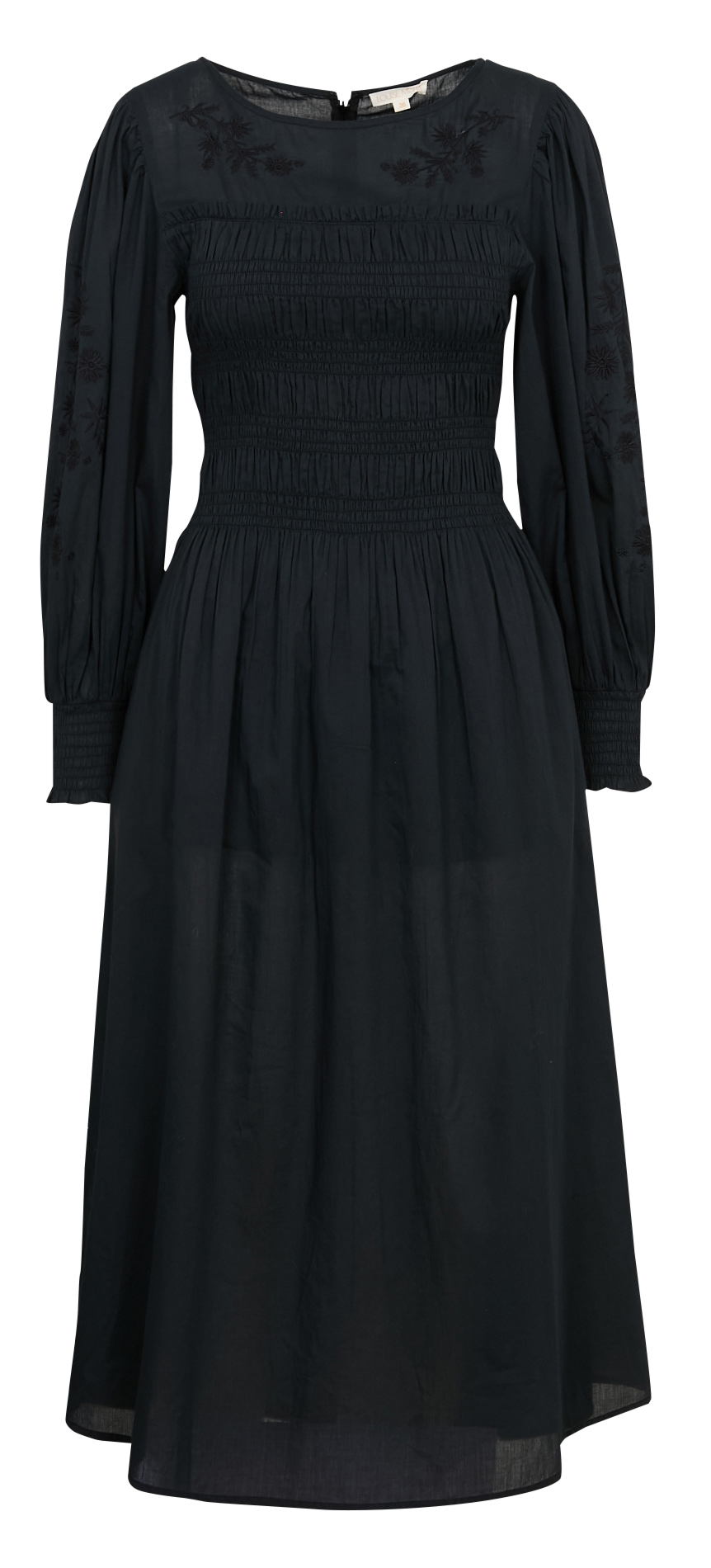 Cotton midi dress LOUISE MISHA Black
