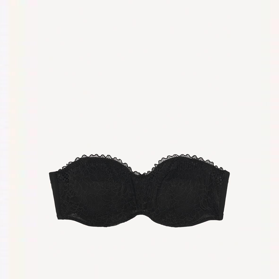 Bandeau bra Black