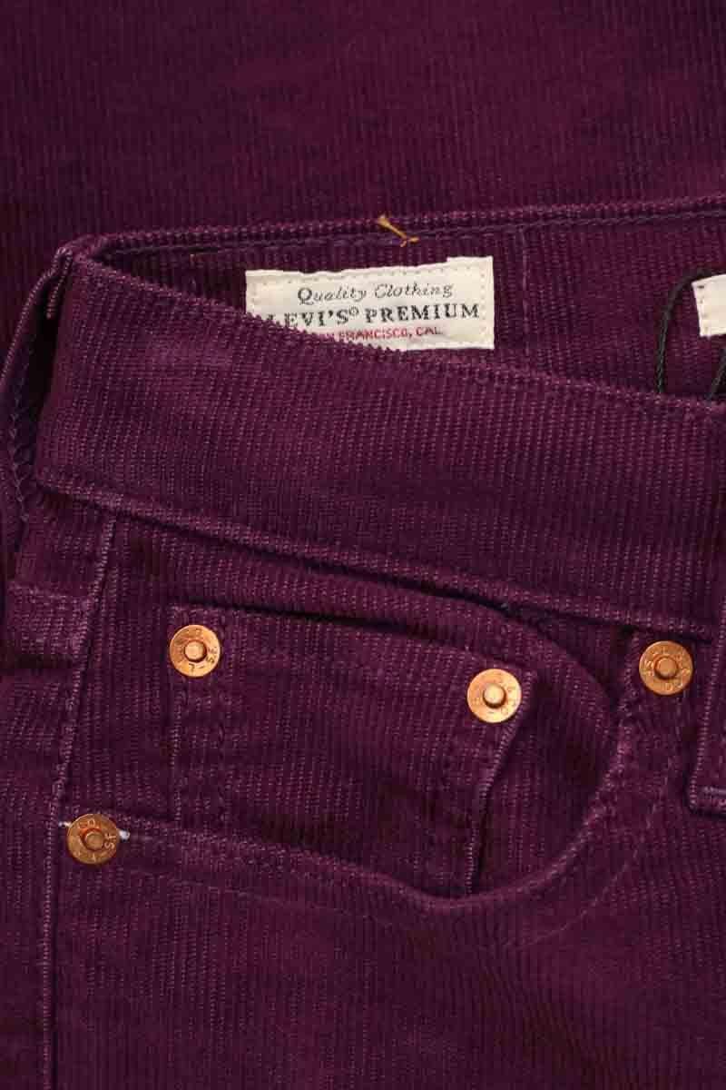 Cotton Wedgie Straight Jeans LEVI'S - Seconde main Purple