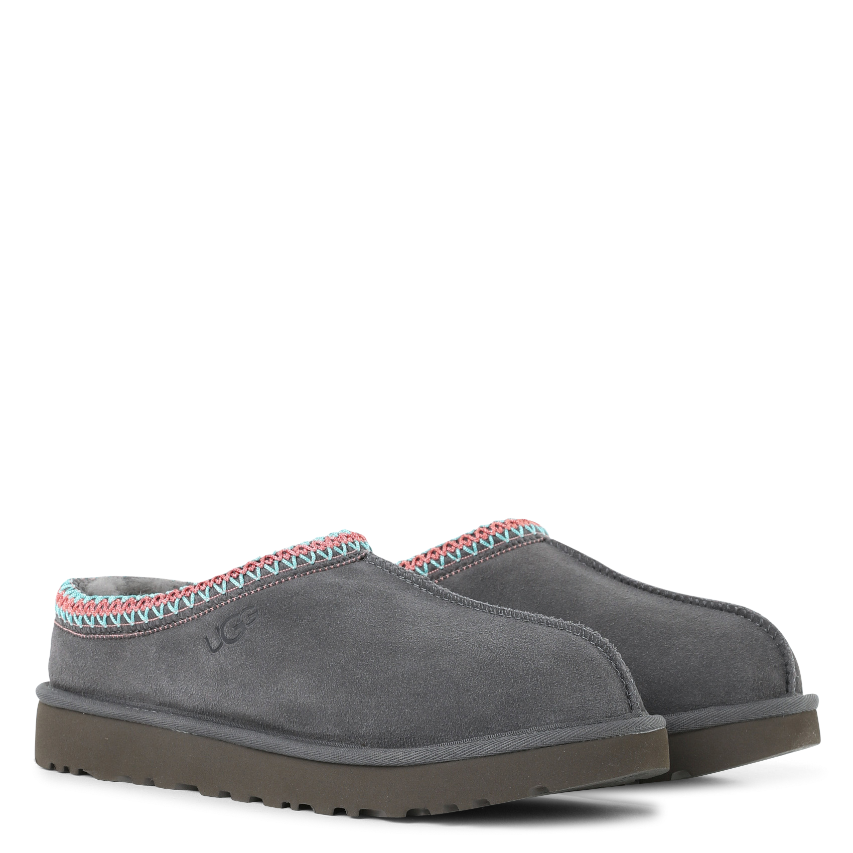 Leather-mix clogs UGG Silver