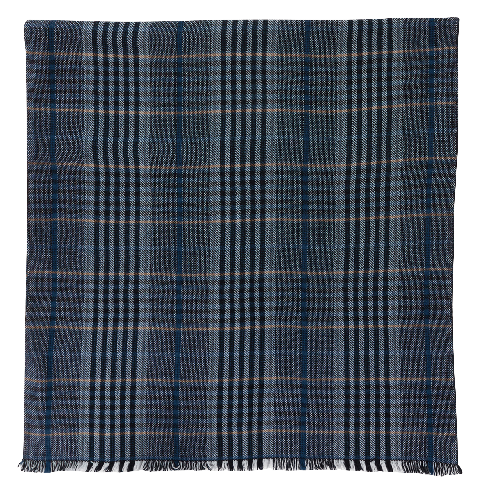 Check pattern scarf SAISON 1865 Multicolored