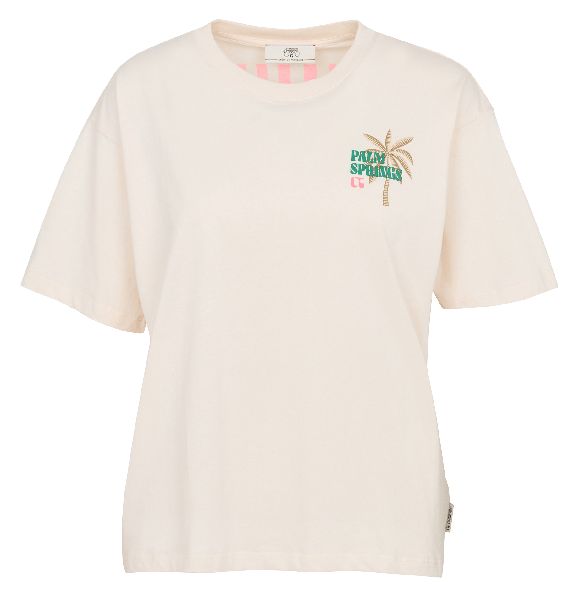 Tee-shirt oversize en coton LE TEMPS DES CERISES Bleu