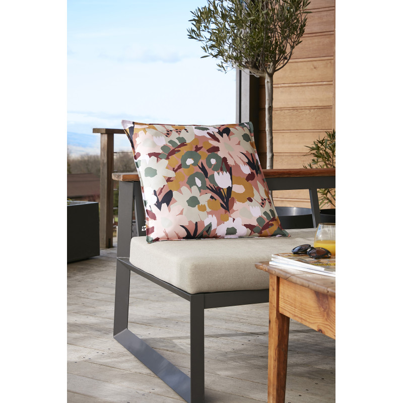 "Outdoor" butterfly effect cushion cover - all sizes L'EFFET PAPILLON Multicolored