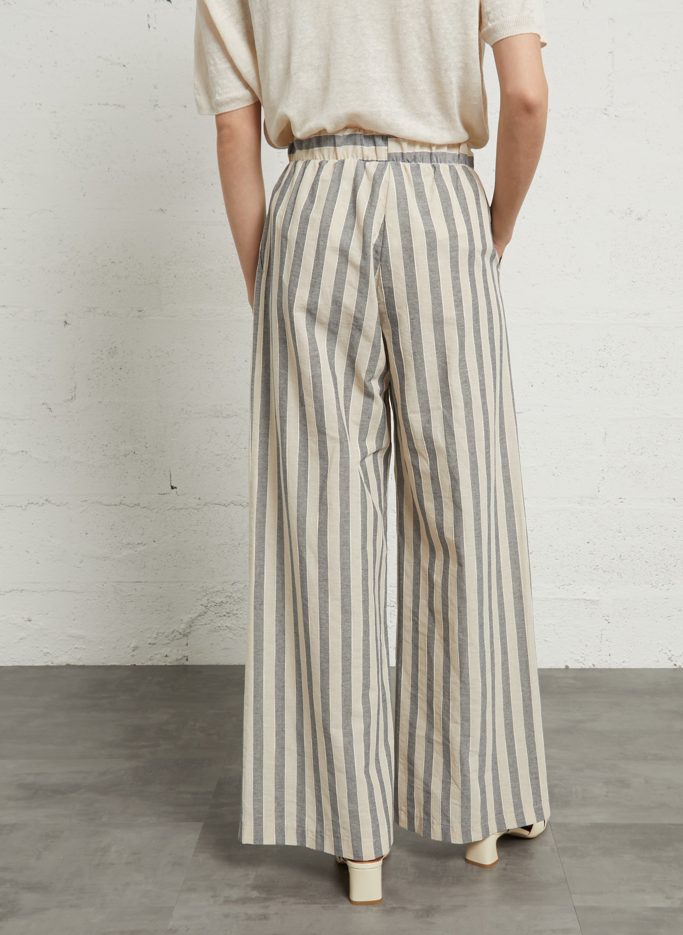 Cotton-blend chinos IMPERIAL Grey