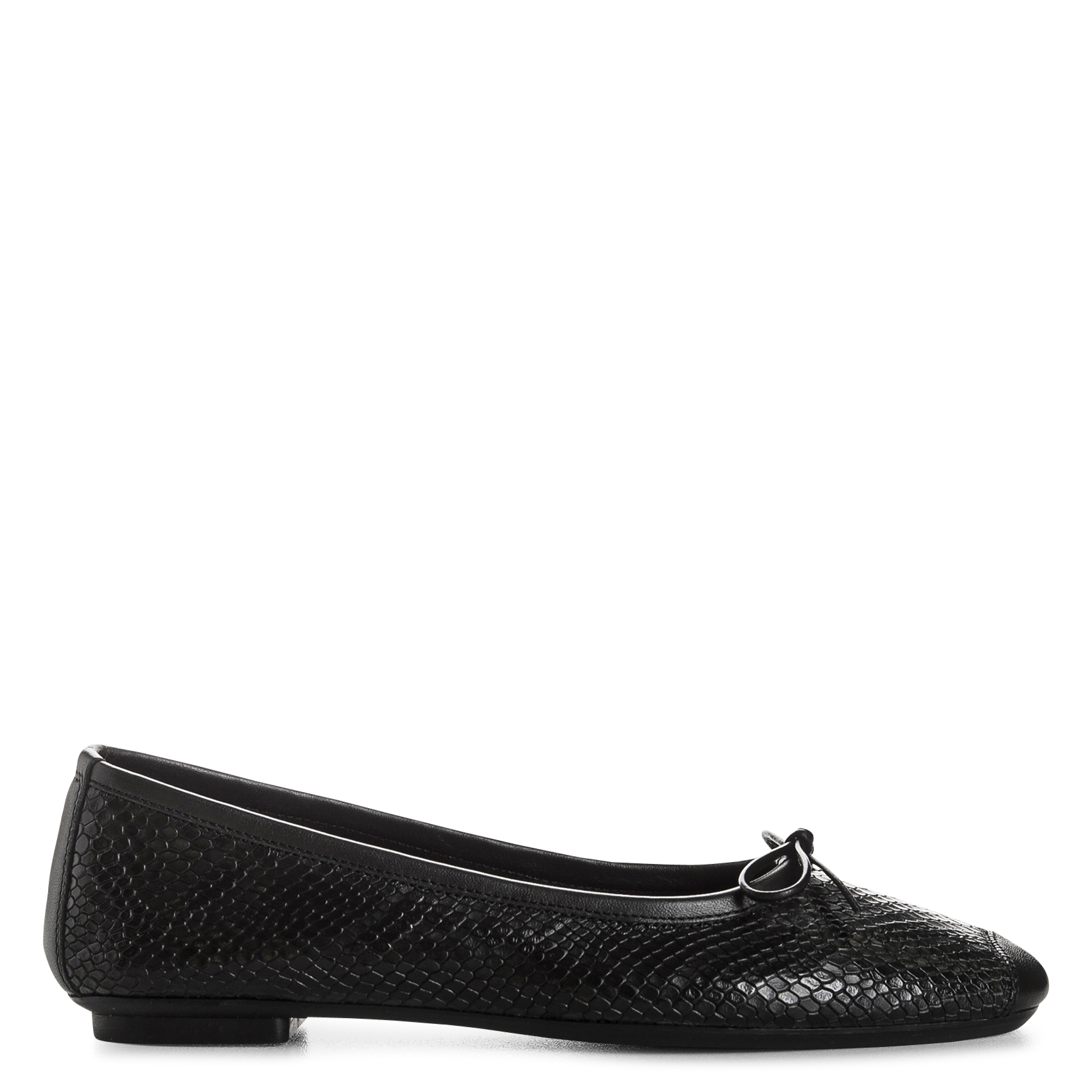 Ballerines en cuir REQINS Noir