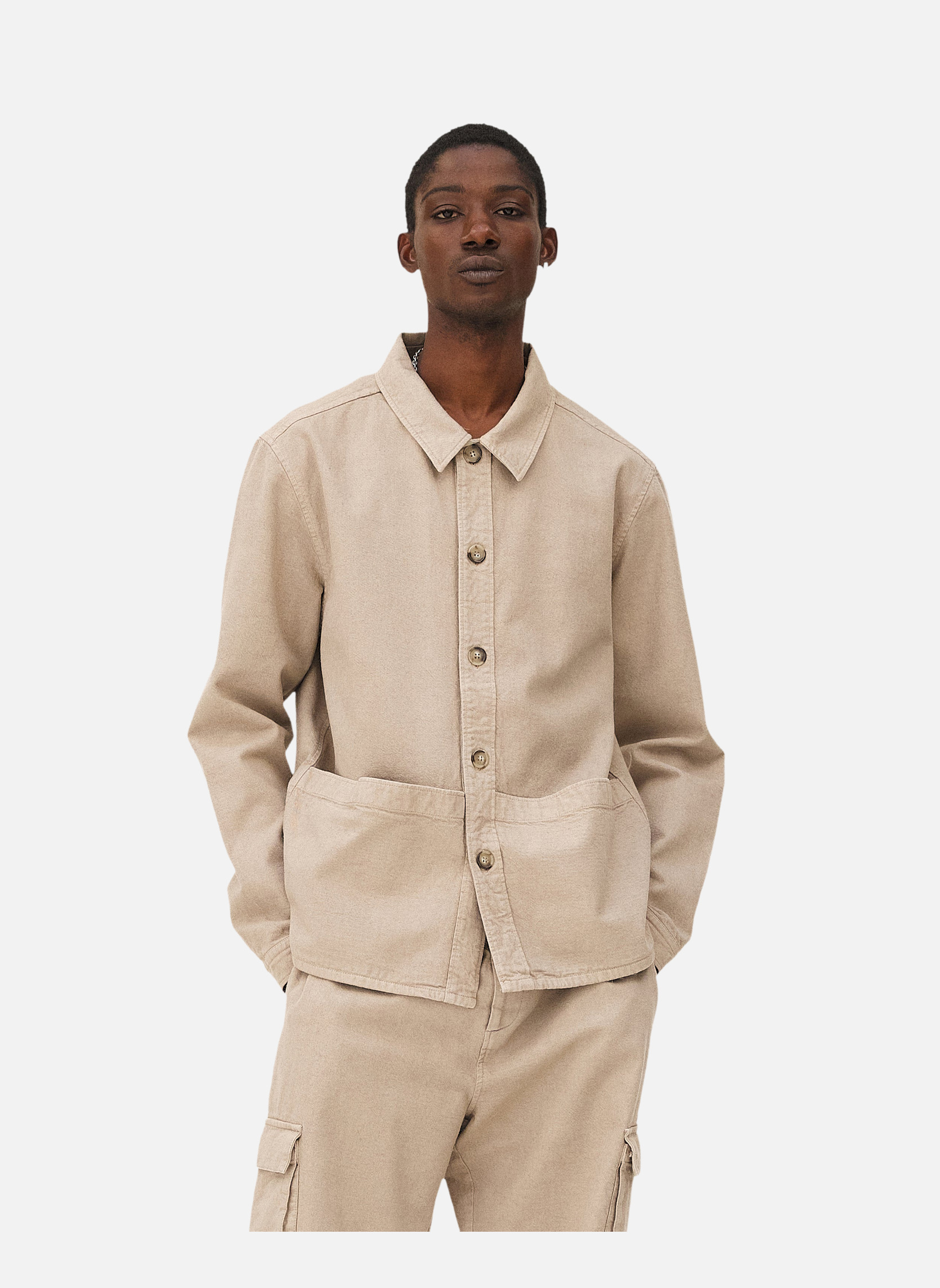 Painter's overshirt Noyoco Beige