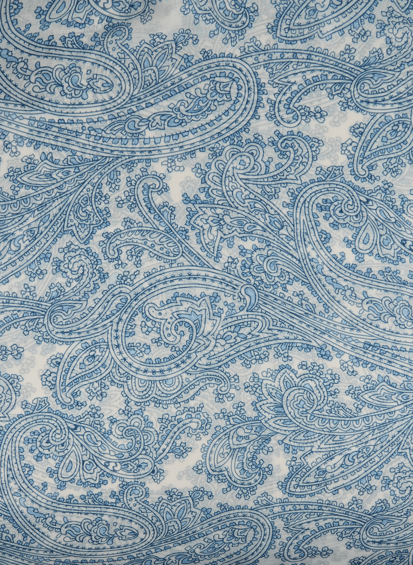 Printed scarf AU PRINTEMPS PARIS Blue