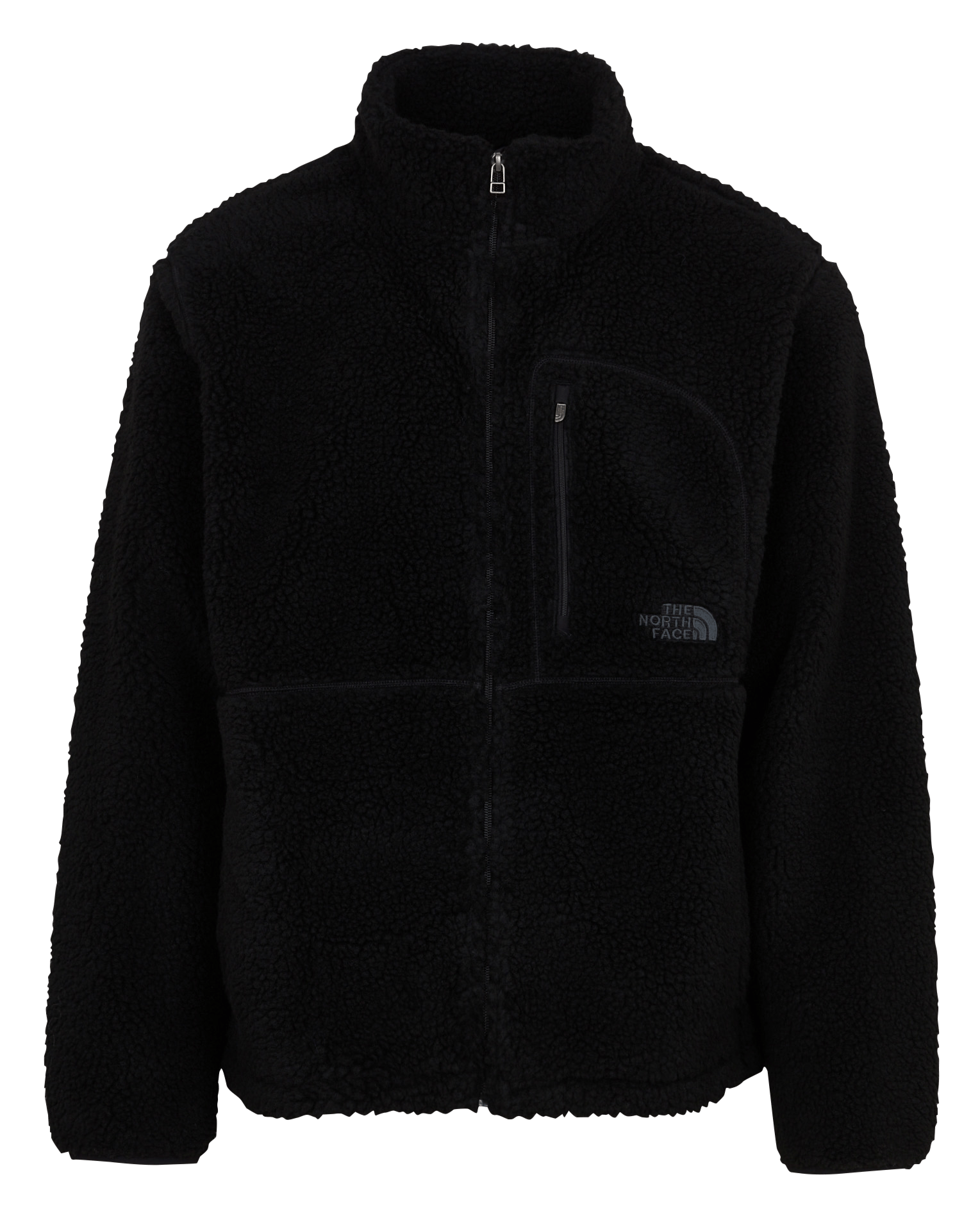 Fleecejacke mit Stehkragen und Reißverschluss THE NORTH FACE Schwarz