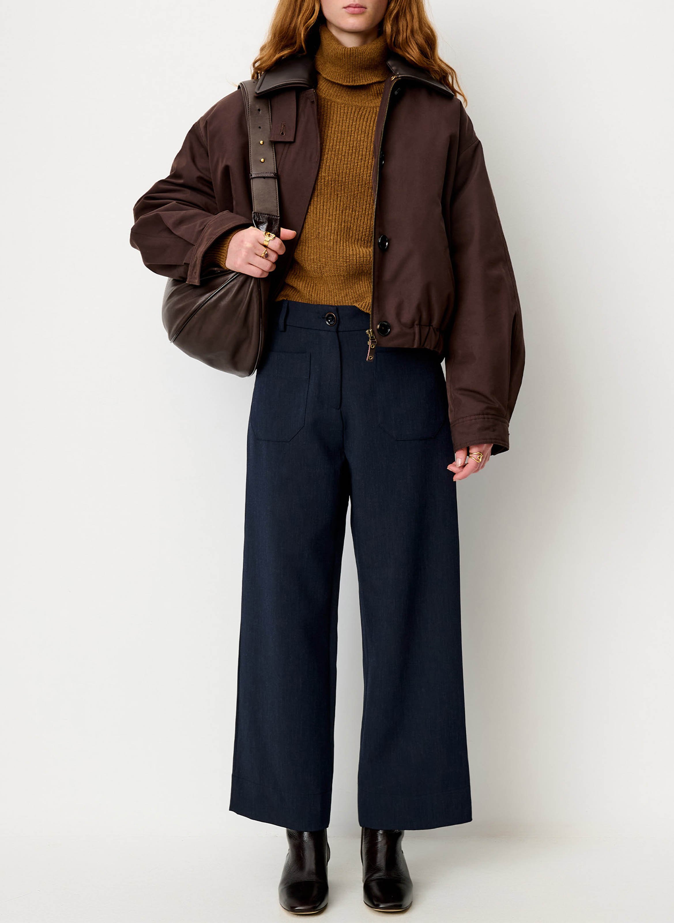 Bundfaltenhose SESSUN Blau