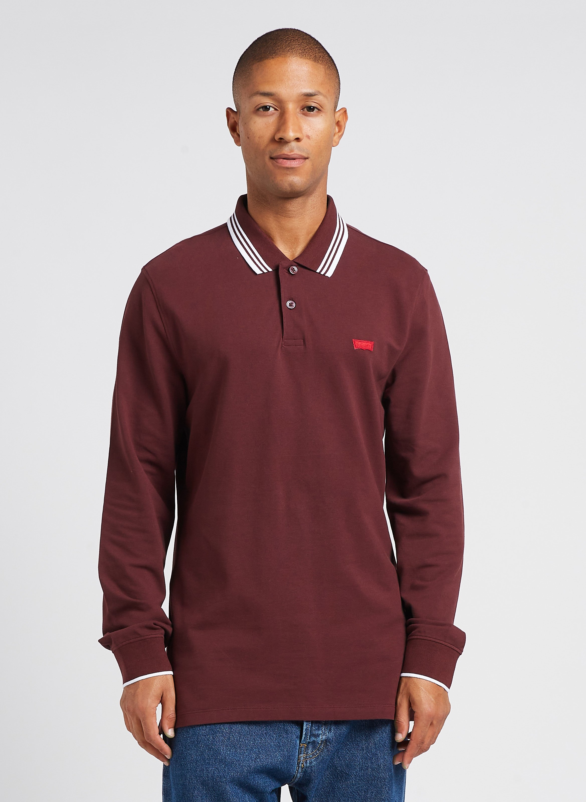 Chocolate polo outlet shirt