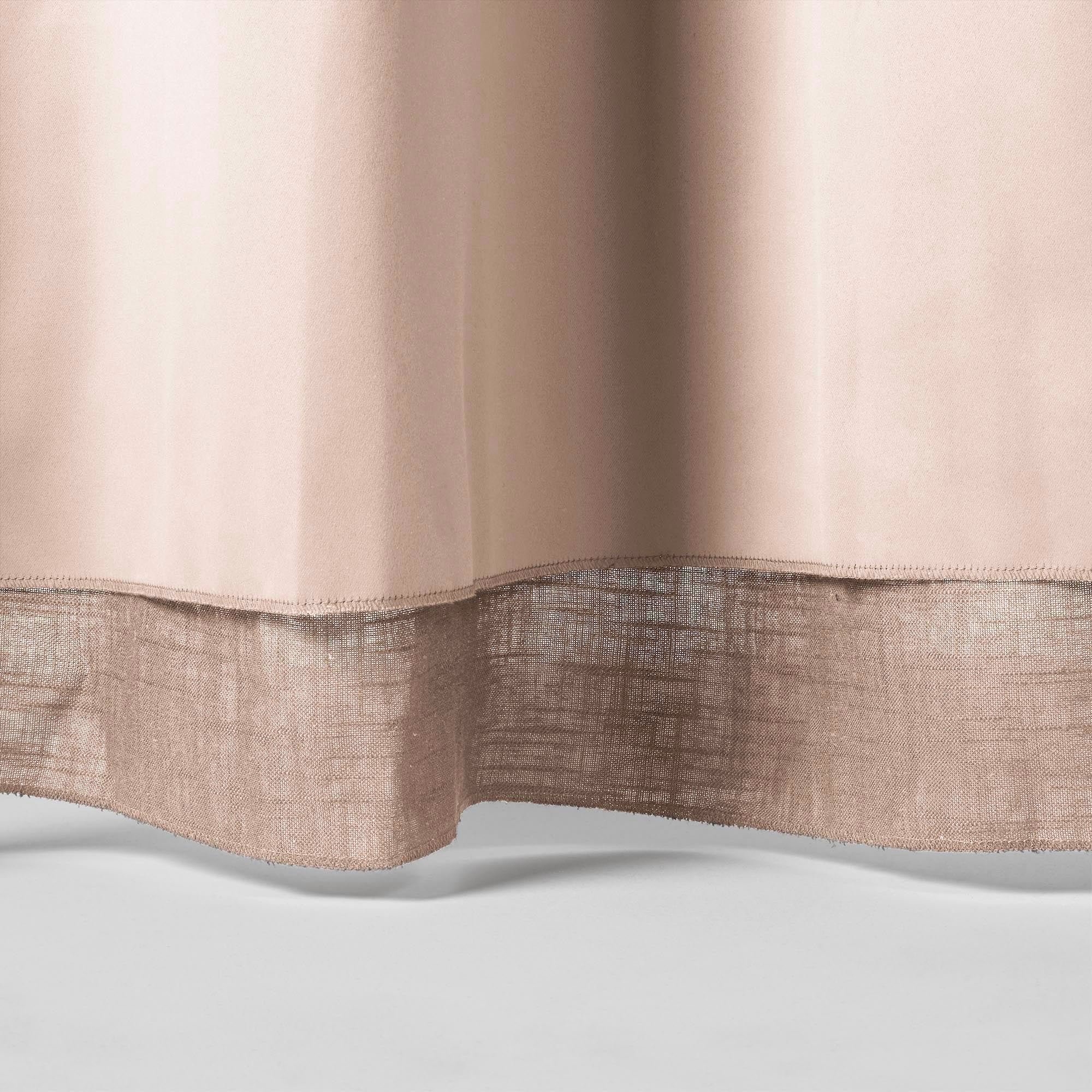 Lined black-out curtain with eyelets MADURA Beige