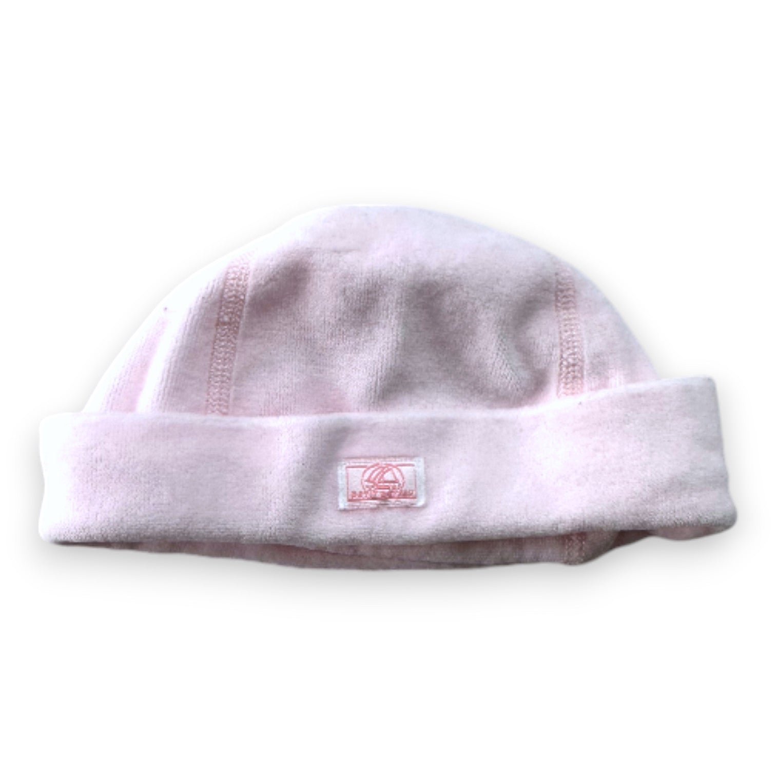 Pink baby beanie - 3 months PETIT BATEAU - Seconde Main Pink