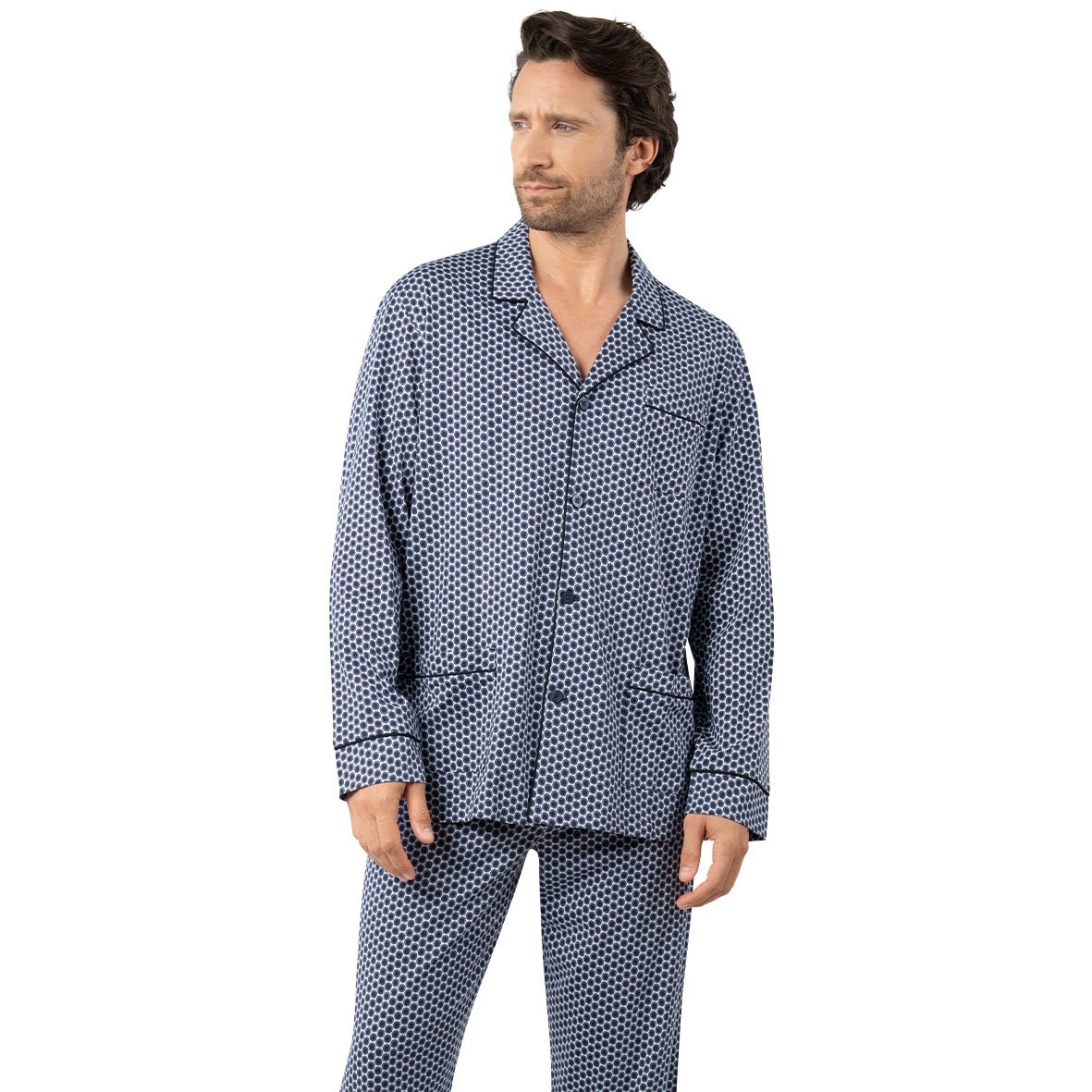 Long open pajamas EMINENCE Blue