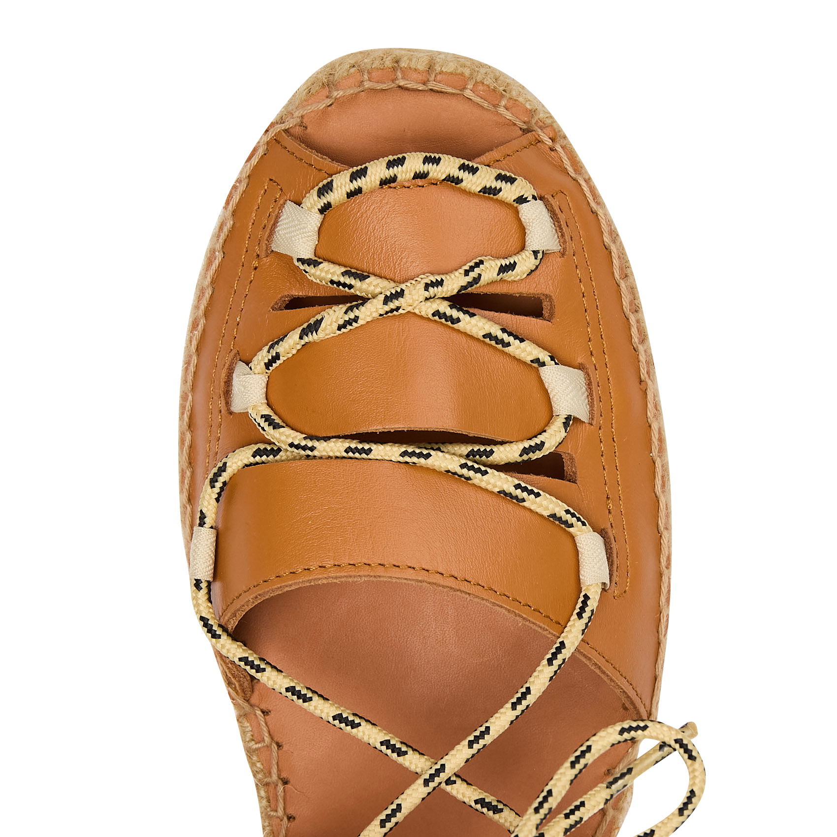 Leather espadrilles NAGUISA Multicolored