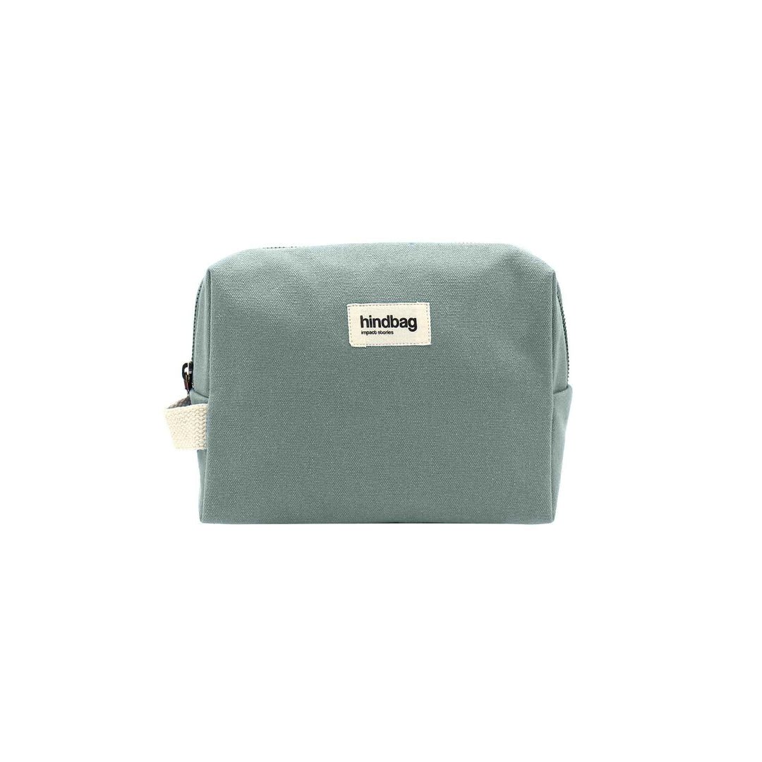 Cotton toiletry bag HINDBAG Green