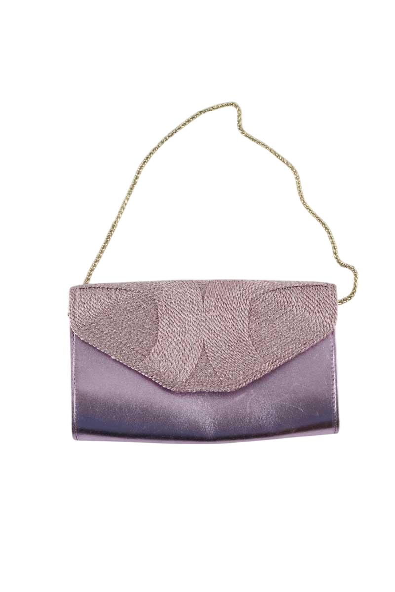 Patent leather clutch bag LK BENNETT - Seconde Main Pink