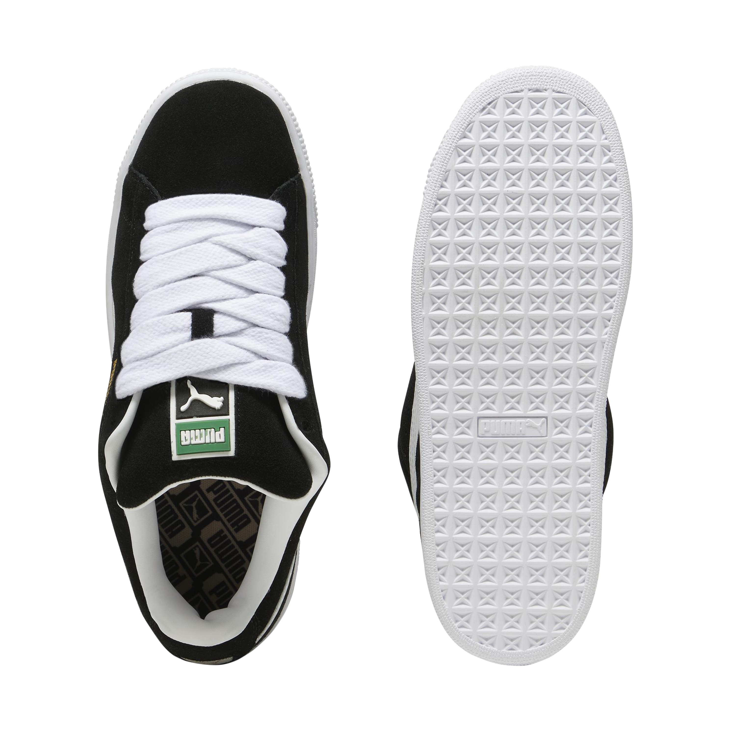 XL suede leather basket PUMA Black