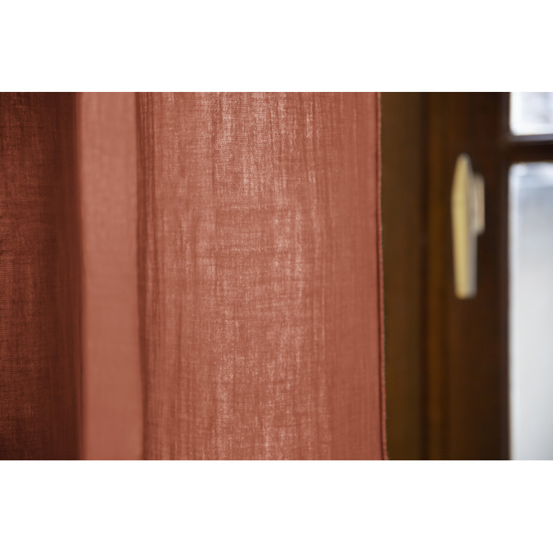 Blackout and Thermal Curtains L'EFFET PAPILLON Red