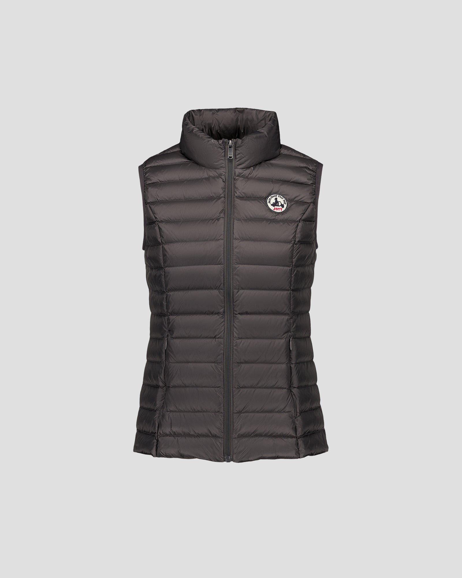 Sleeveless lightweight down vest seda JOTT Grey