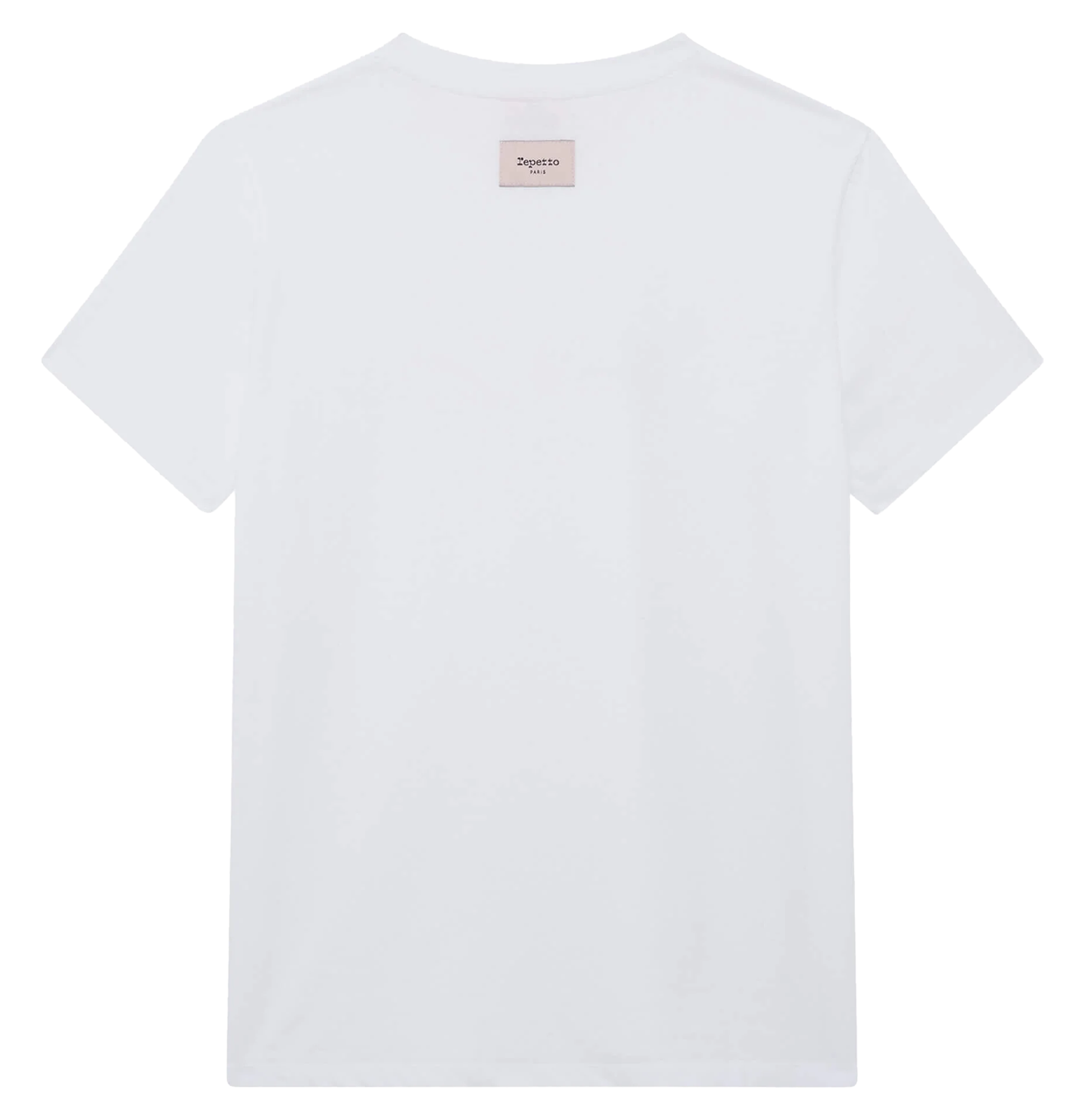 Camiseta con cuello redondo REPETTO Blanco