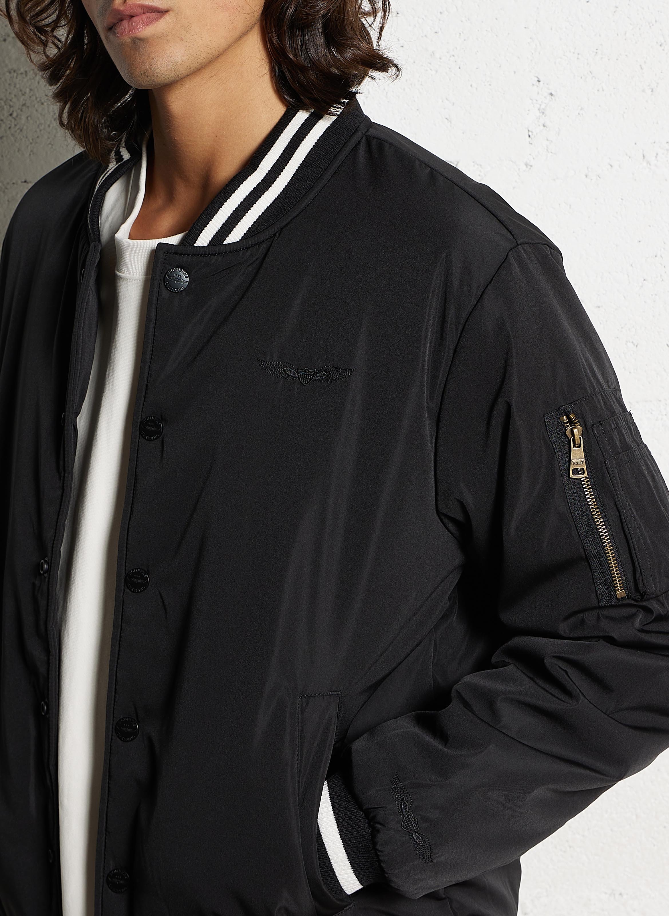 Bombers col rond BOMBERS ORIGINAL Noir