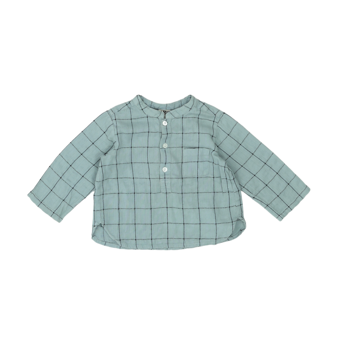 Green baby blouse - 12 months BONTON - Seconde Main Green