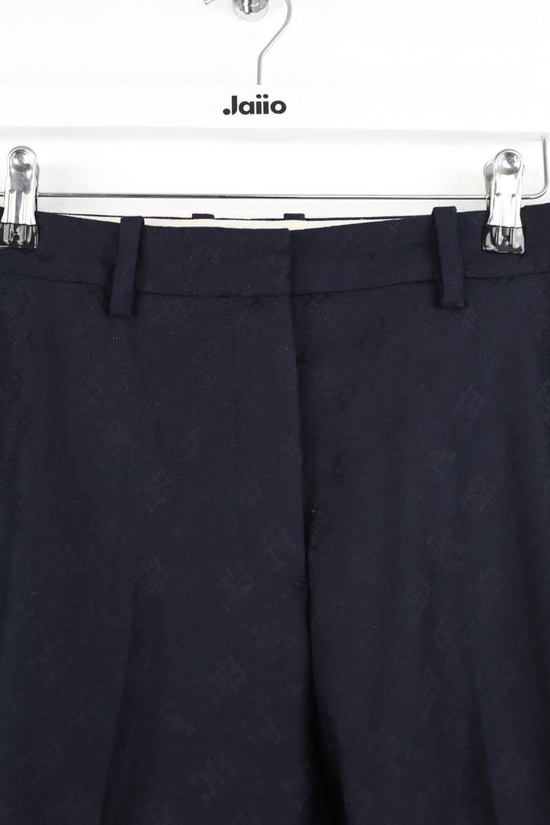 Cropped pants TOMMY HILFIGER - SECONDE MAIN Blue