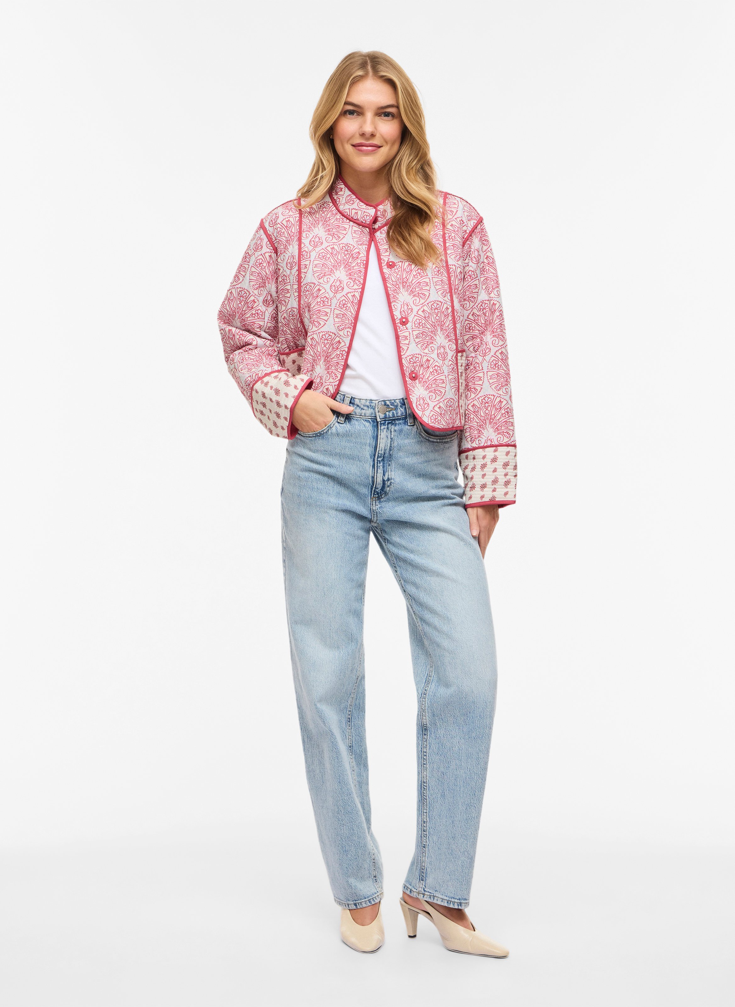 Veste matelassée imprimée VILA Grey