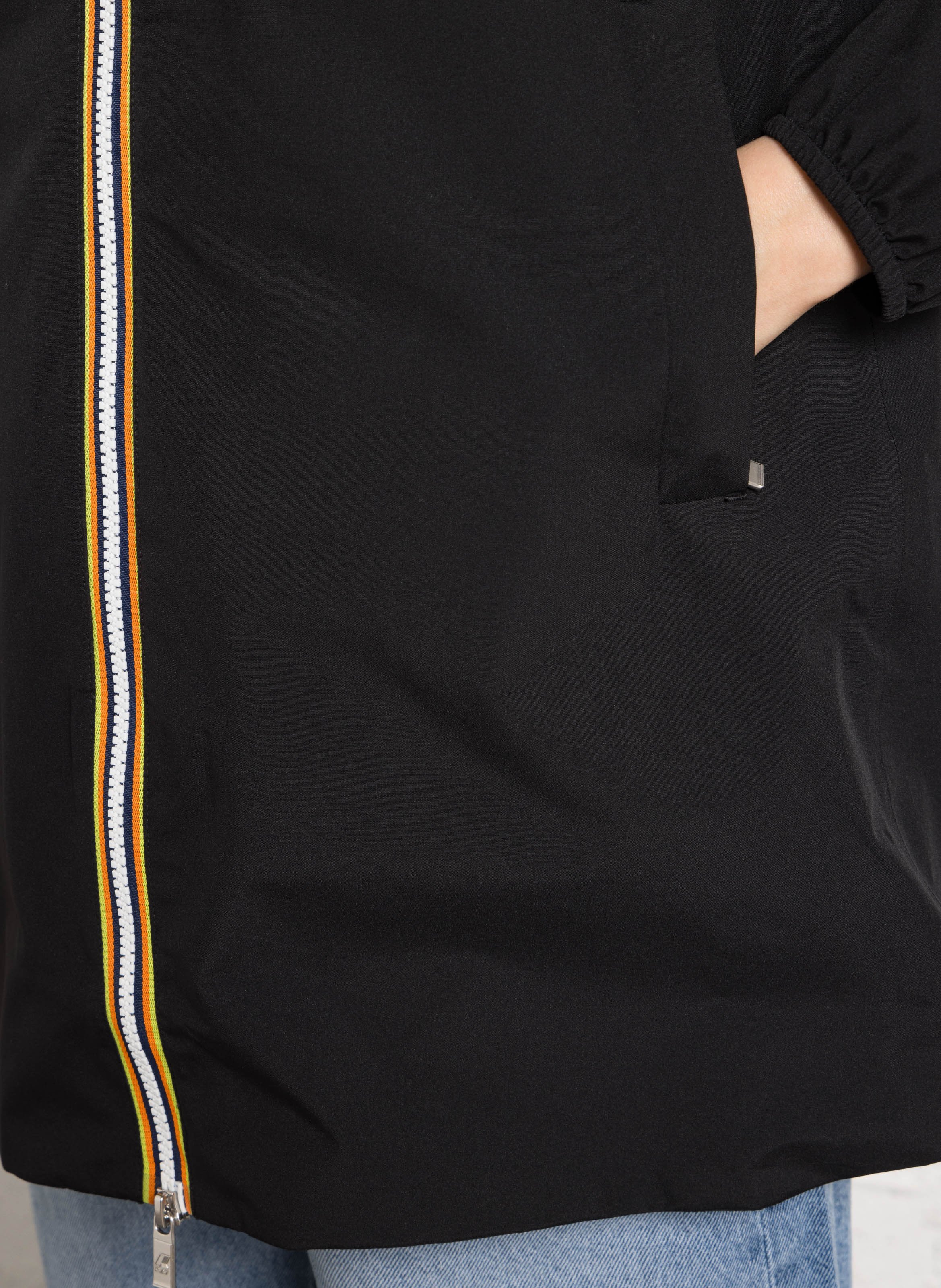 Regenjacke mit Stehkragen K-WAY Schwarz