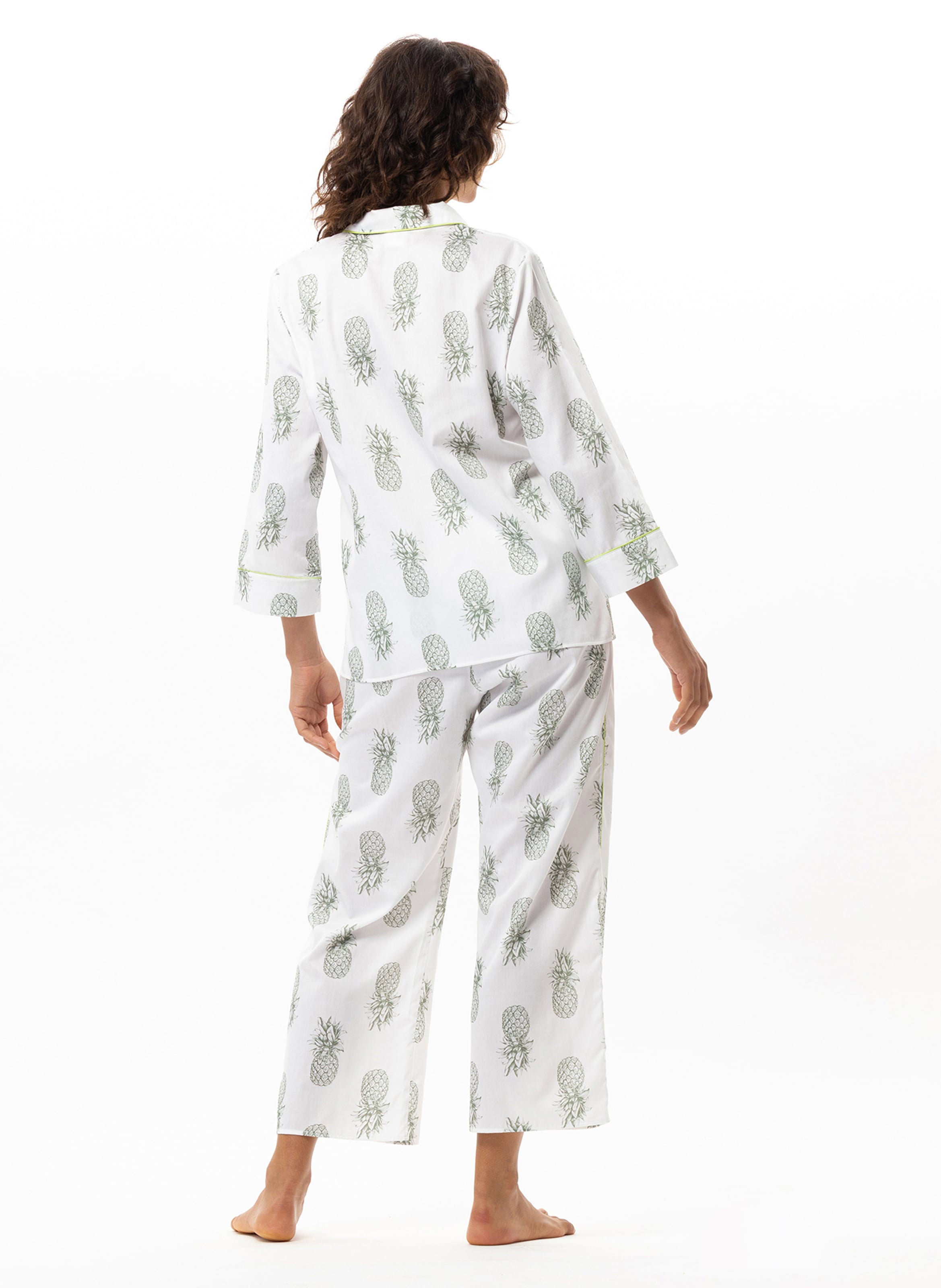 Pyjama boutonné en coton LE CHAT Multicolore