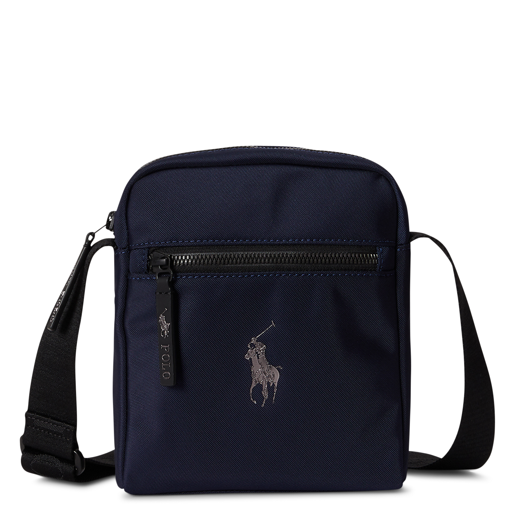 Bandoulière zippée unie POLO RALPH LAUREN Bleu