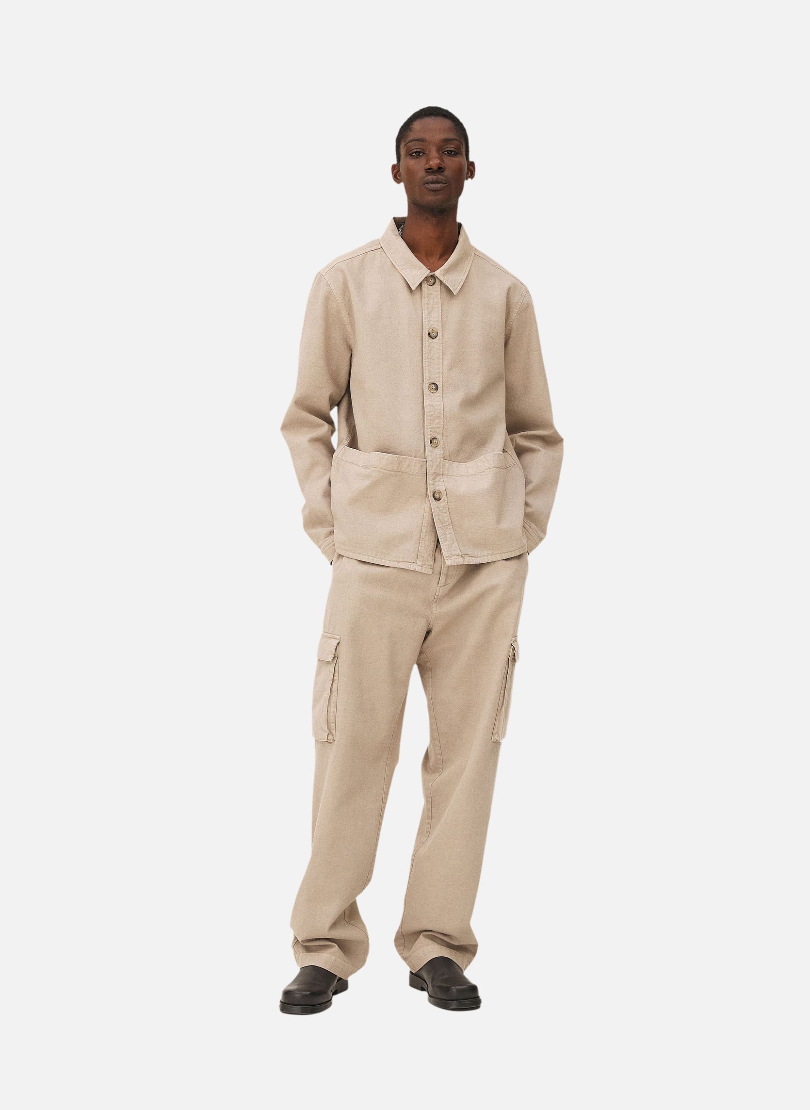 Painter's overshirt Noyoco Beige