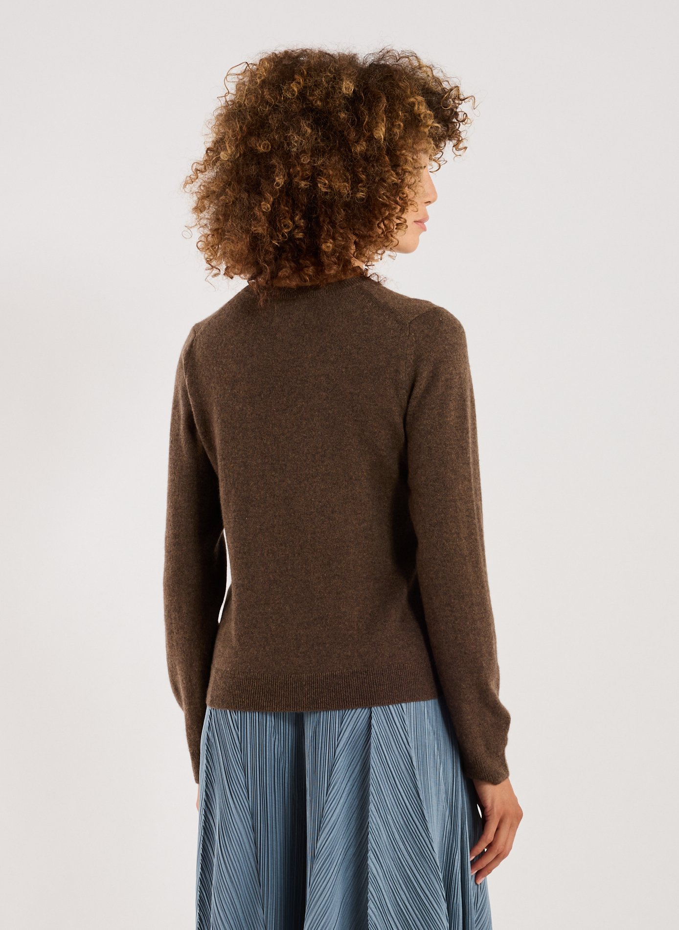 Cashmere sweater AU PRINTEMPS PARIS Brown