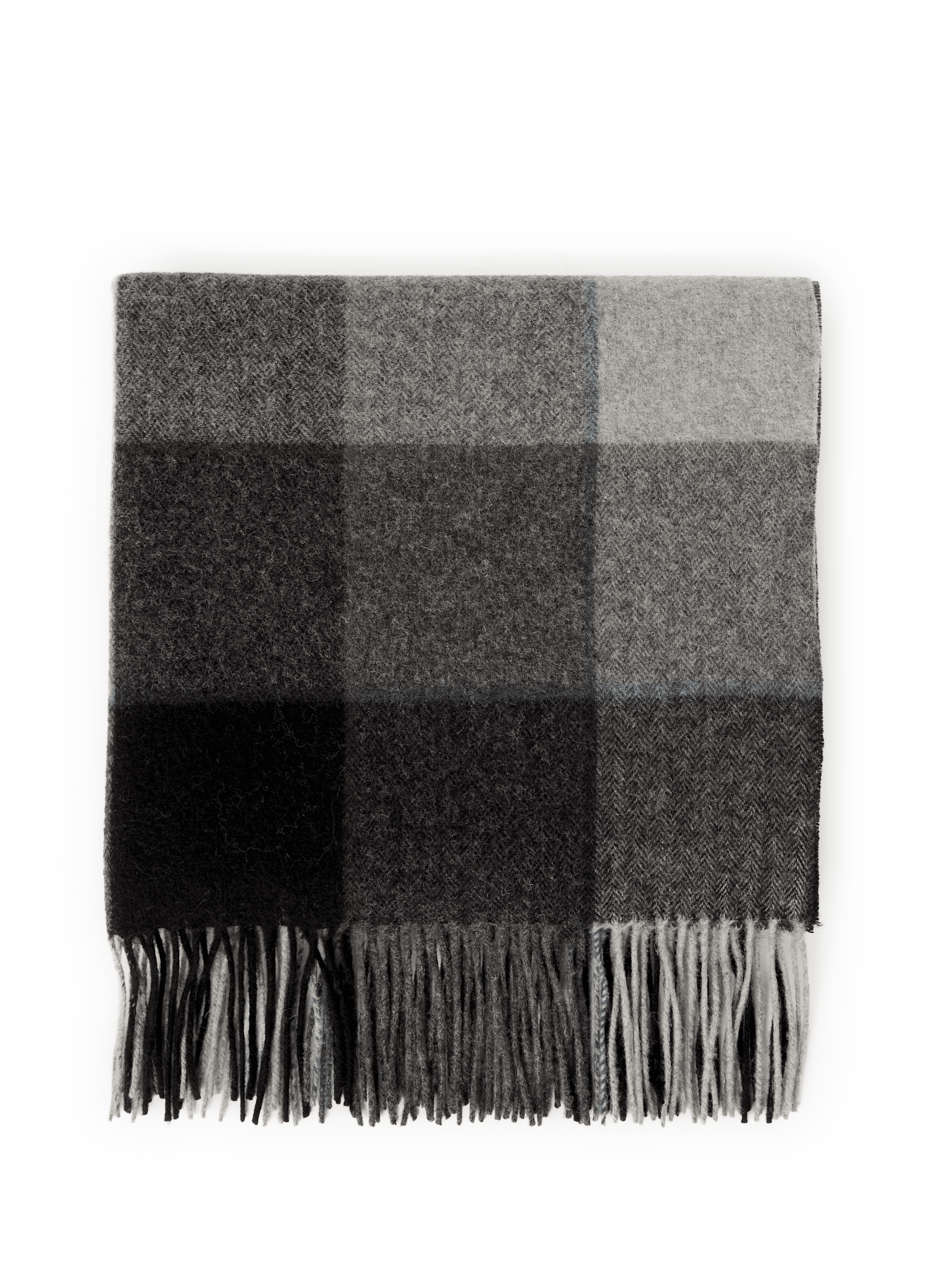 Checked wool scarf SAISON 1865 Multicolored