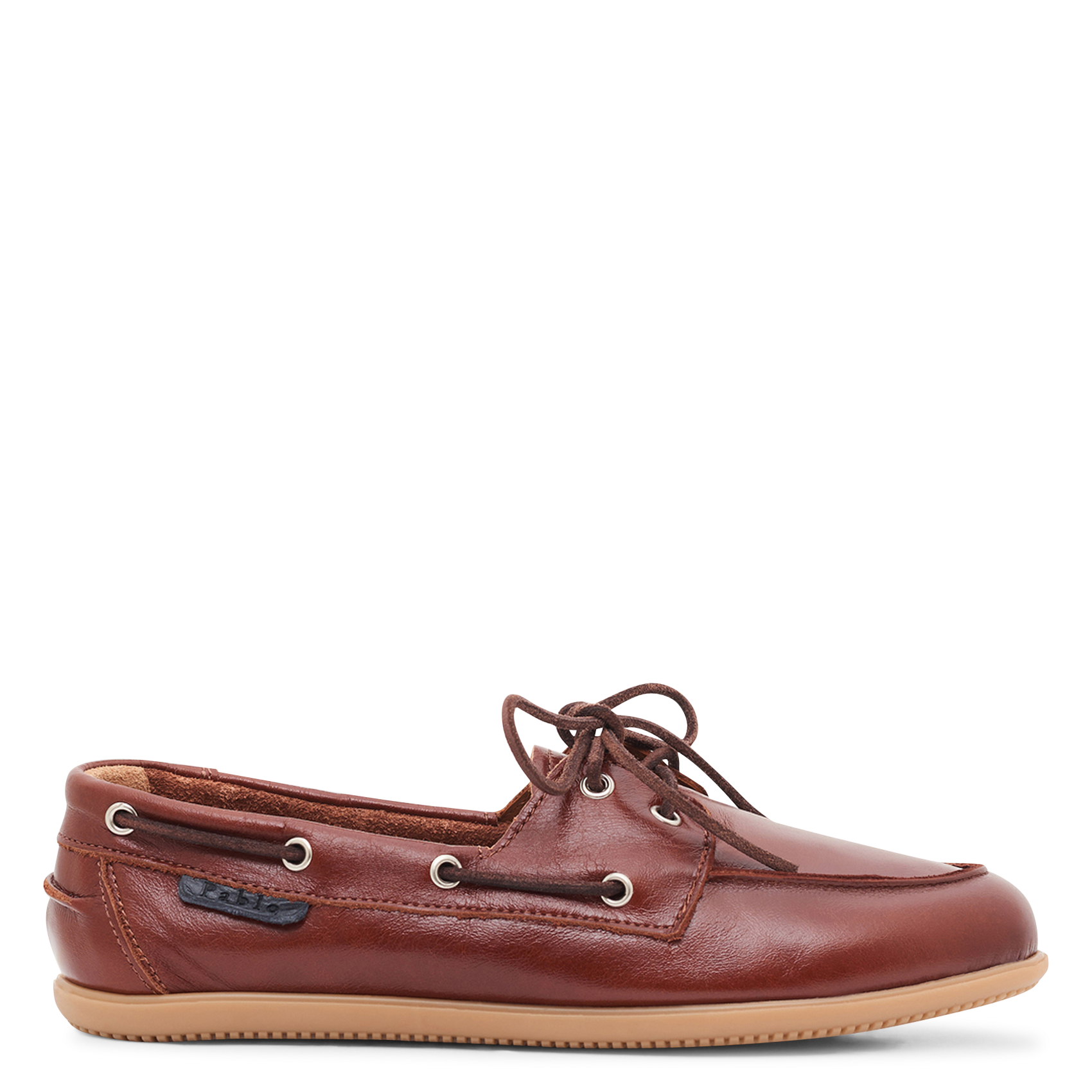 Segelschuhe aus Leder PABLO Braun