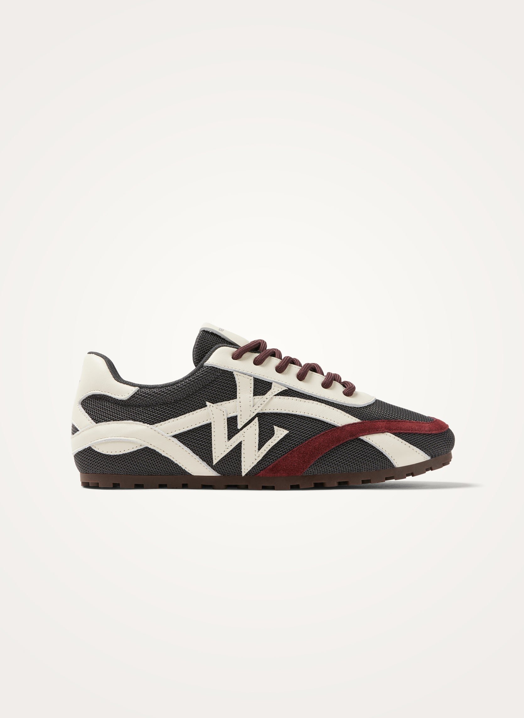 Monogram sneakers with slim serrated sole VANESSA WU
