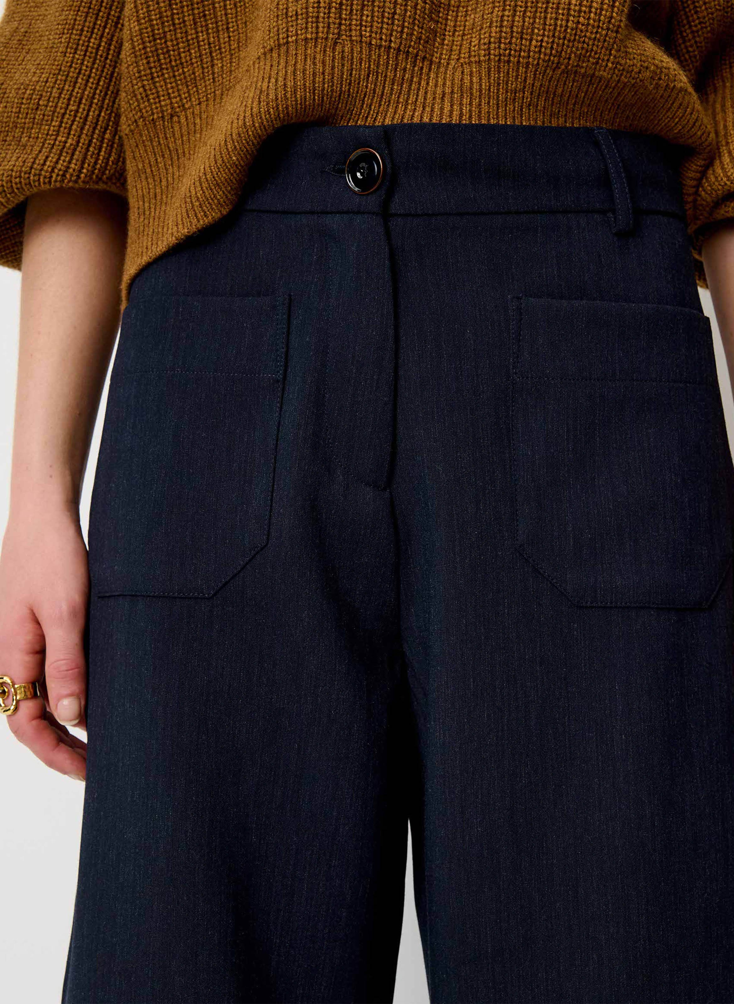 Bundfaltenhose SESSUN Blau