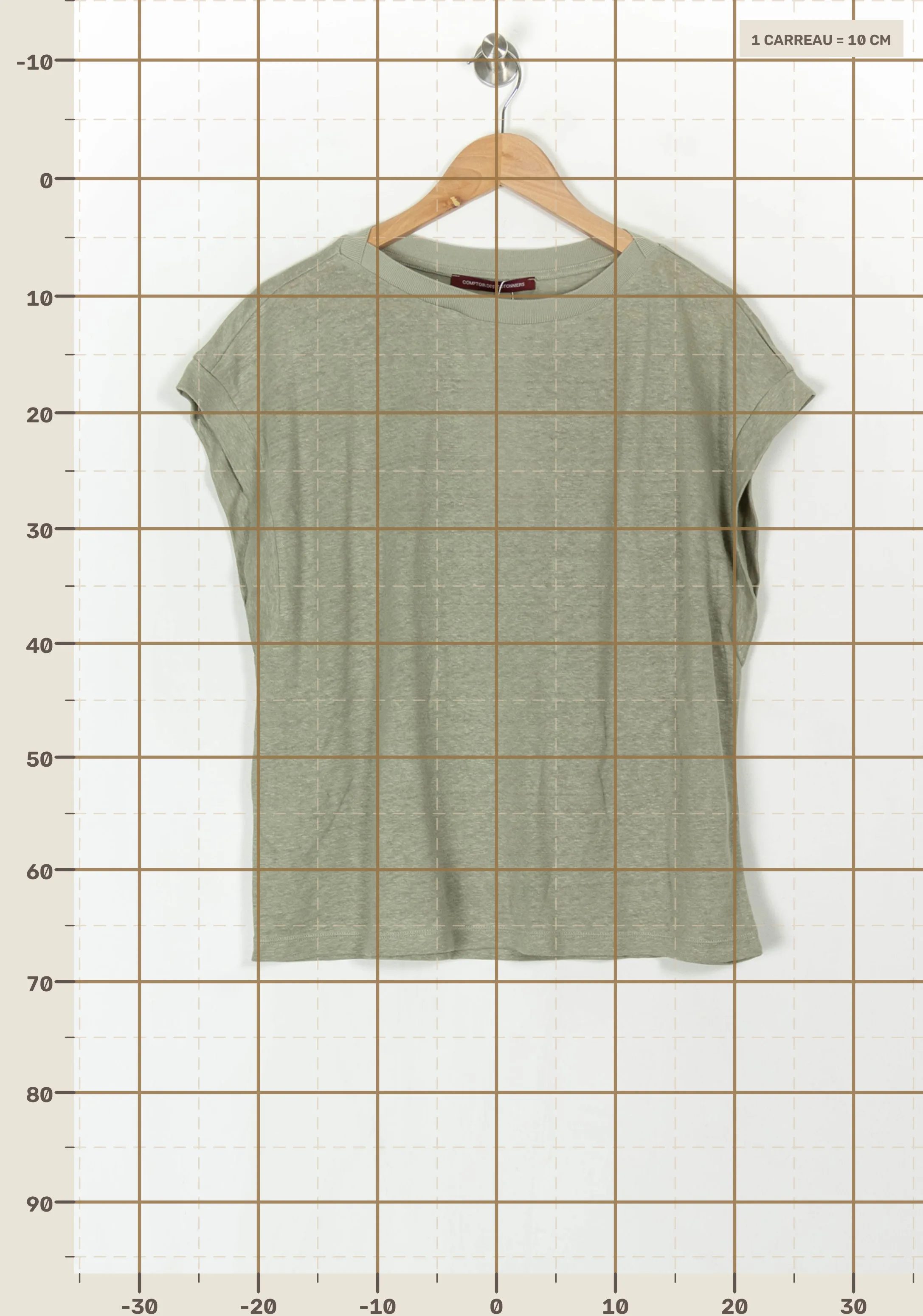 T-shirt COMPTOIR DES COTONNIERS - Seconde main Green